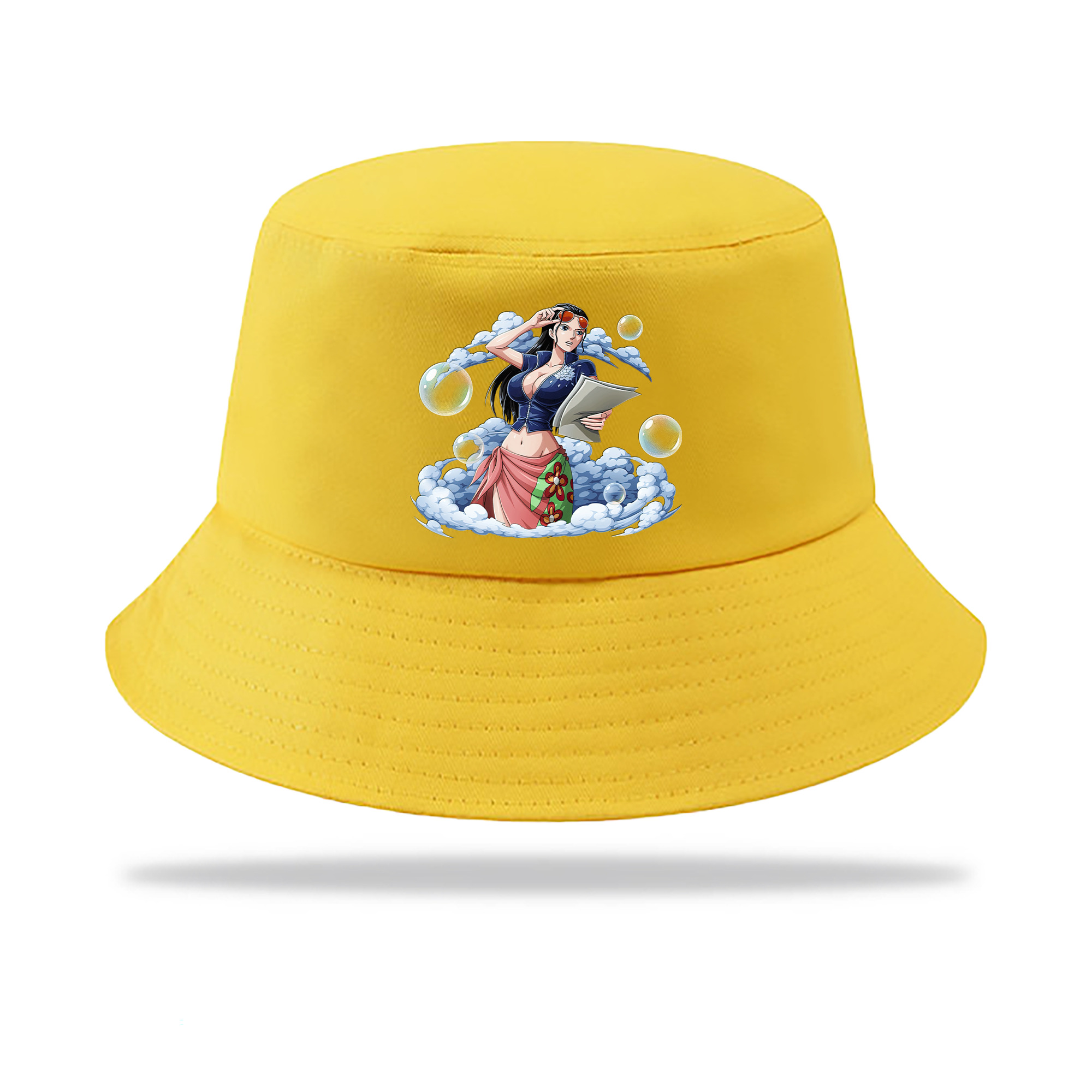 （画像用） ワンピース ニコ・ロビン ONE PIECE Nico Robin アウトドア日除けバケットハット