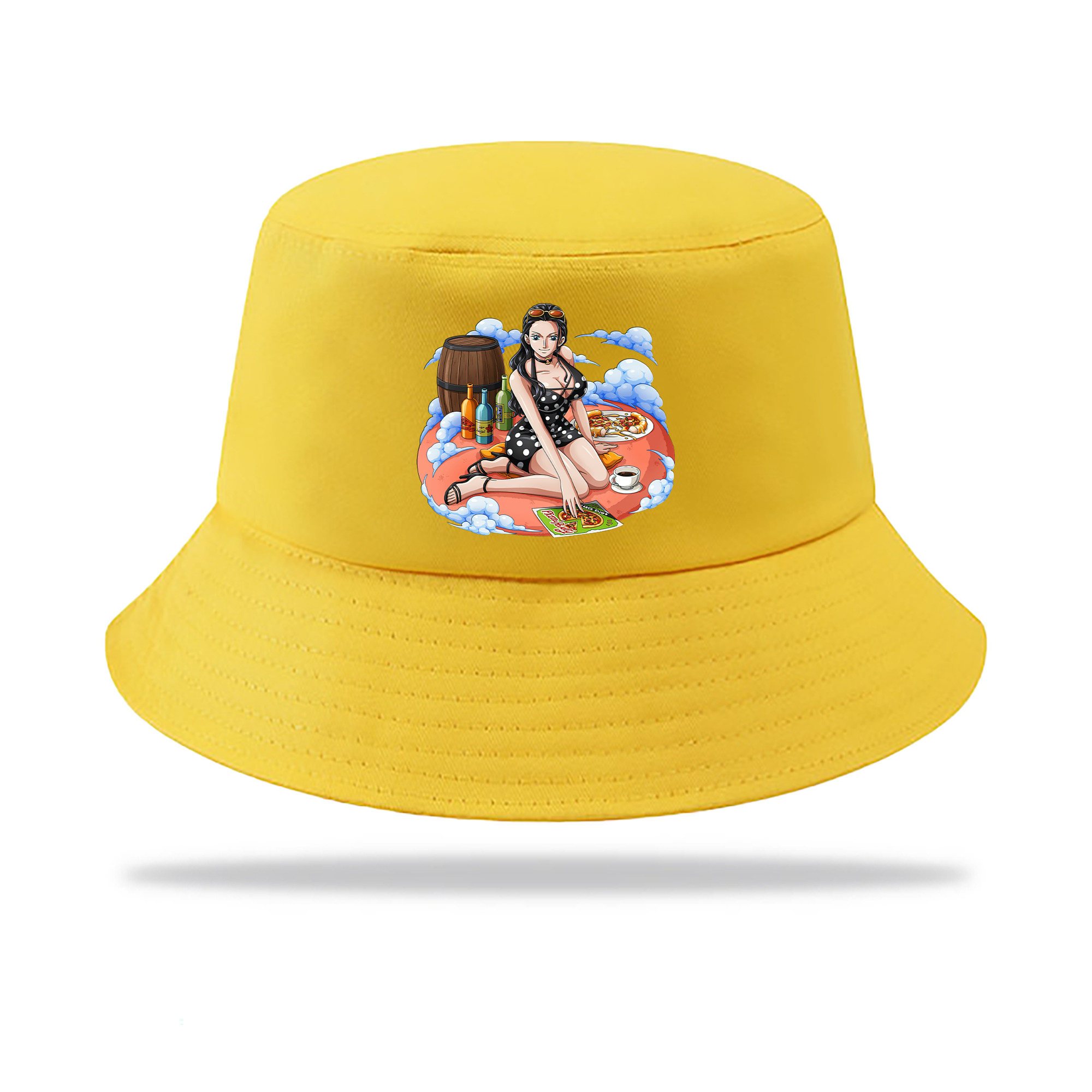 （画像用） ワンピース ニコ・ロビン ONE PIECE Nico Robin アウトドア日除けバケットハット