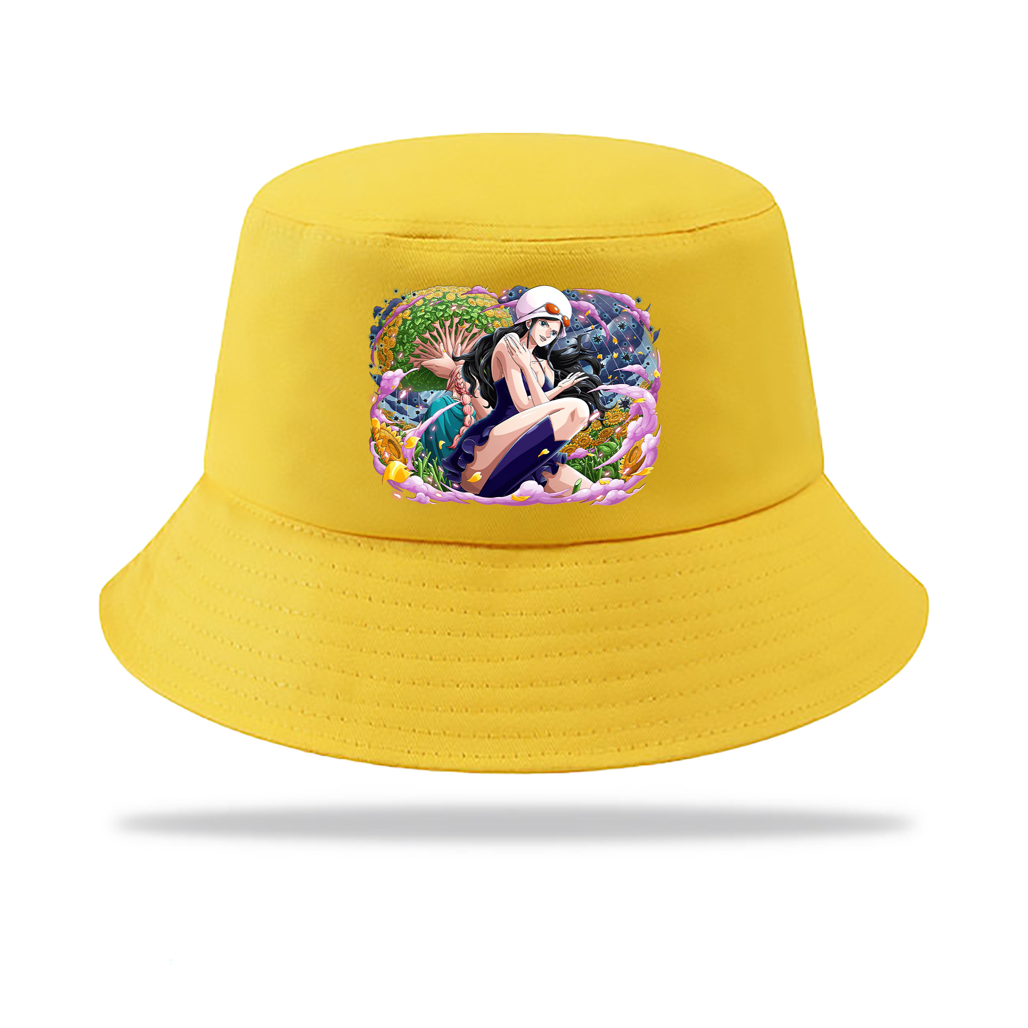 （画像用） ワンピース ニコ・ロビン ONE PIECE Nico Robin アウトドア日除けバケットハット