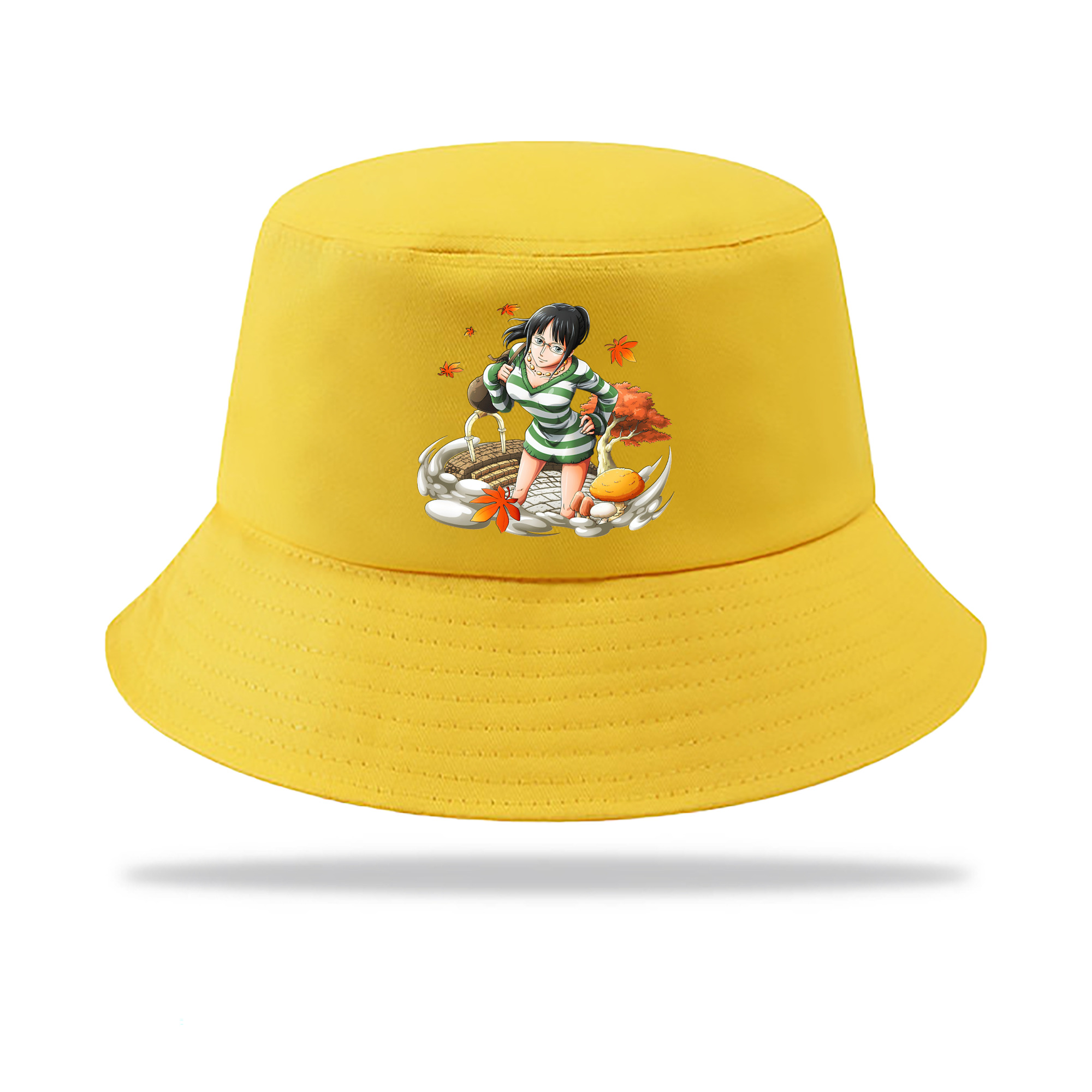 （画像用） ワンピース ニコ・ロビン ONE PIECE Nico Robin アウトドア日除けバケットハット