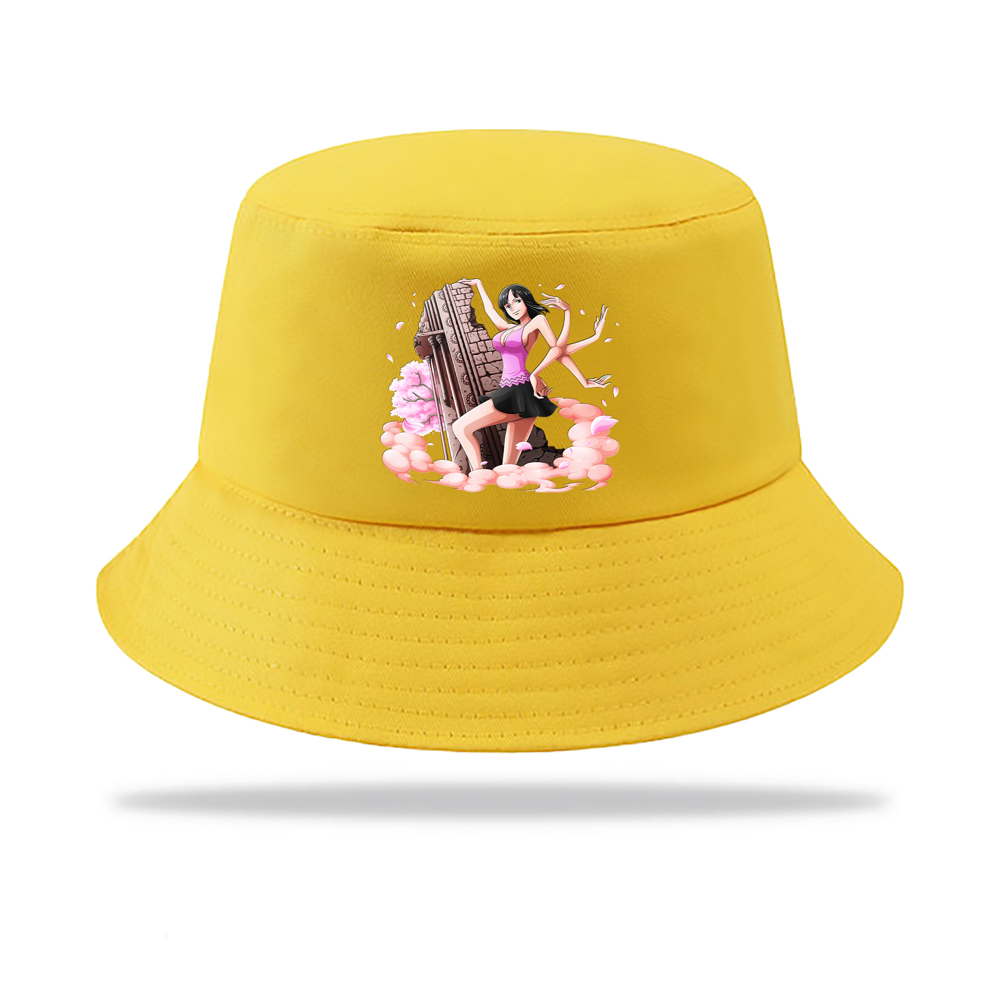 （画像用） ワンピース ニコ・ロビン ONE PIECE Nico Robin アウトドア日除けバケットハット