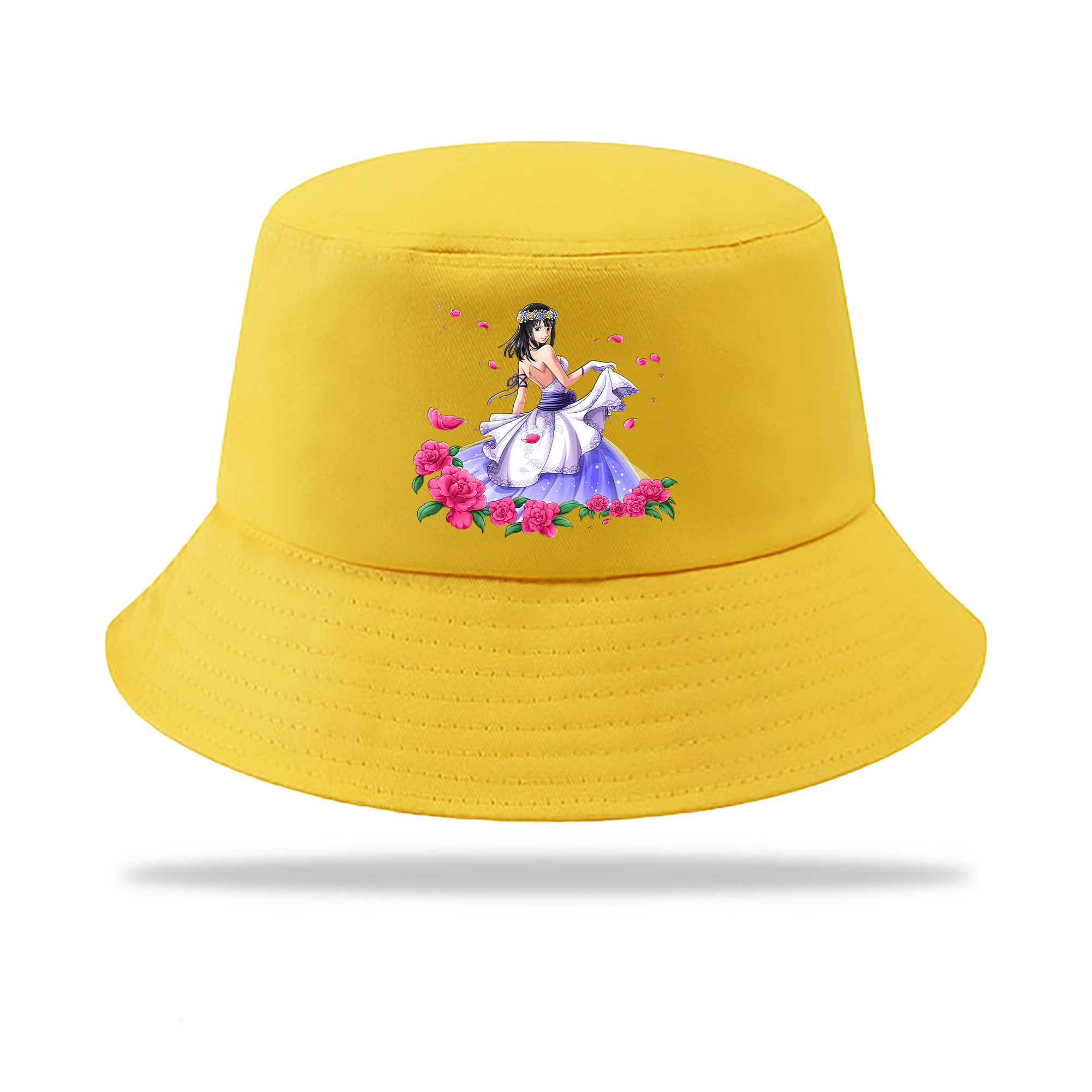 ワンピース ニコ・ロビン ONE PIECE Nico Robin アウトドア日除けバケットハット