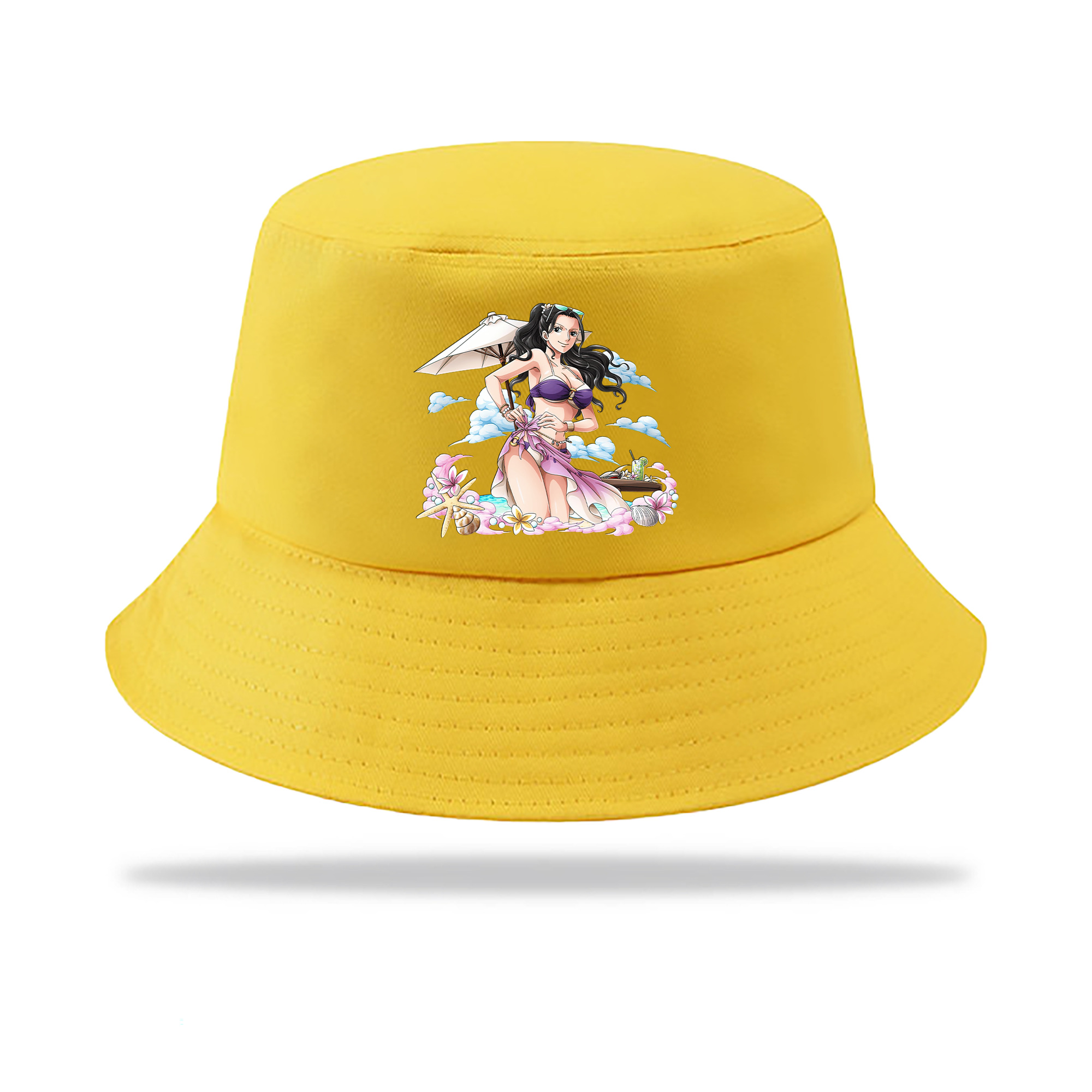 （画像用） ワンピース ニコ・ロビン ONE PIECE Nico Robin アウトドア日除けバケットハット