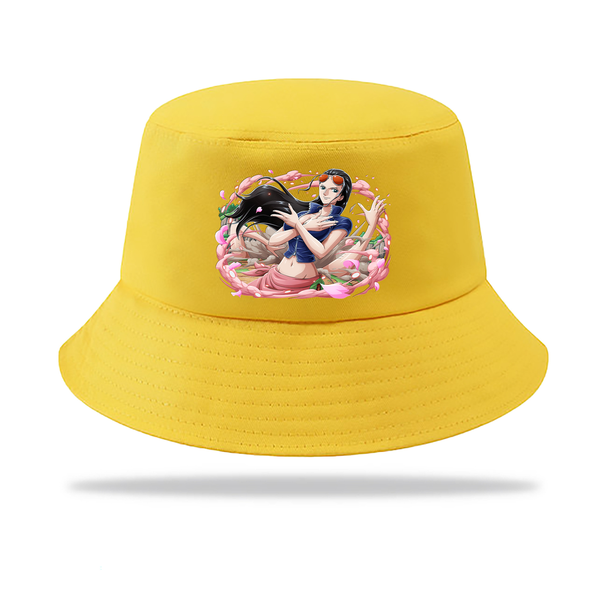 （画像用） ワンピース ニコ・ロビン ONE PIECE Nico Robin アウトドア日除けバケットハット