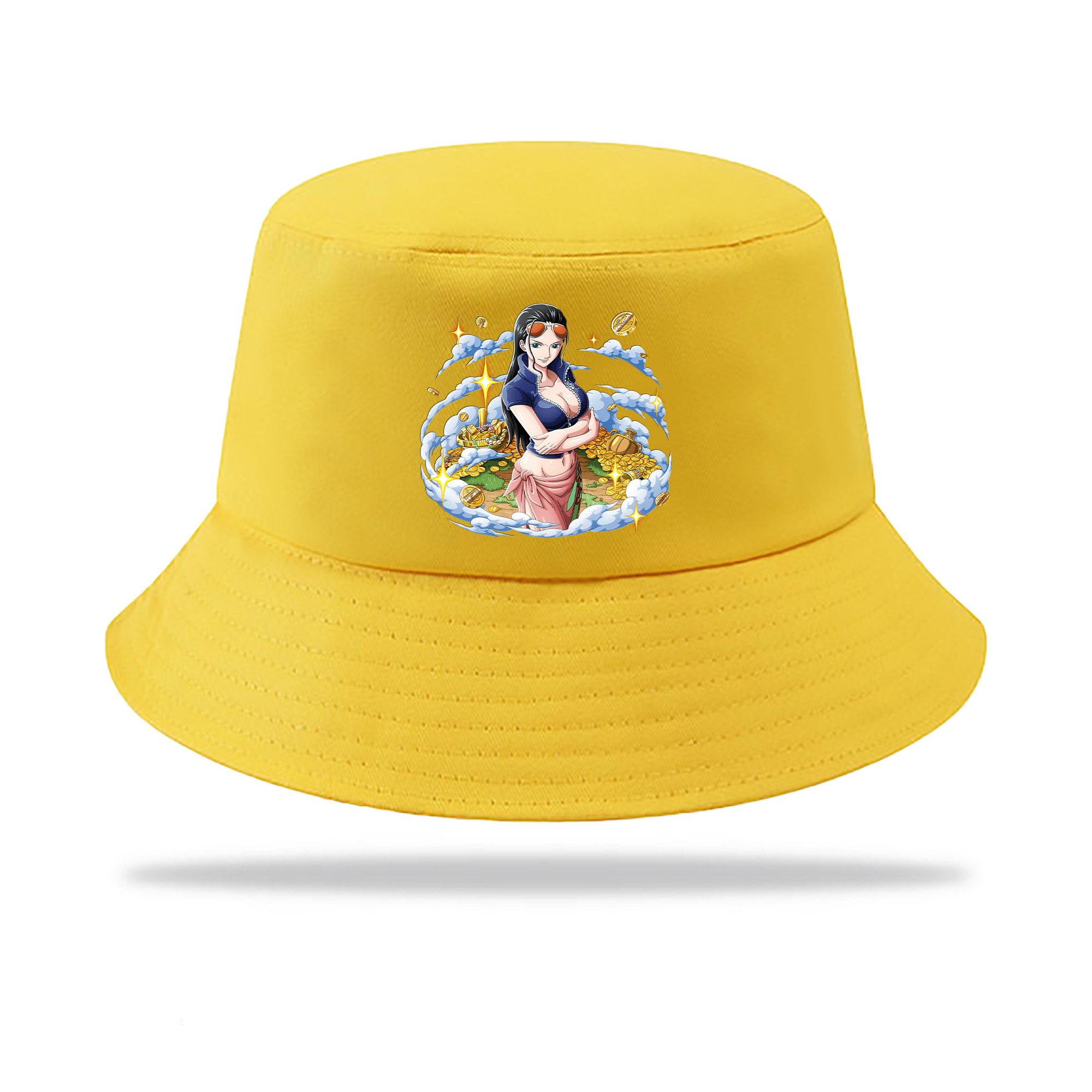 （画像用） ワンピース ニコ・ロビン ONE PIECE Nico Robin アウトドア日除けバケットハット