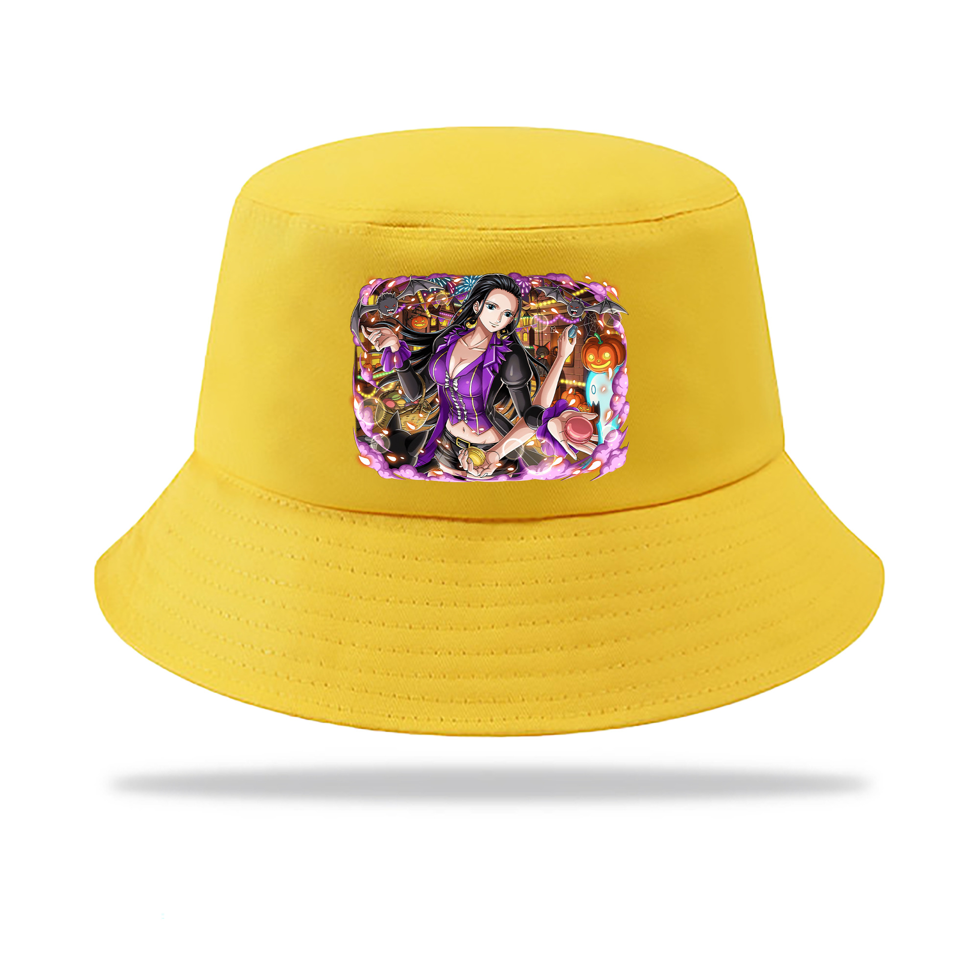 （画像用） ワンピース ニコ・ロビン ONE PIECE Nico Robin アウトドア日除けバケットハット