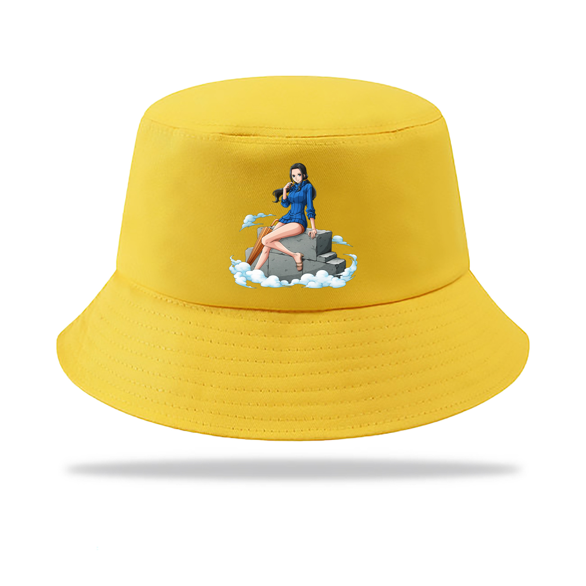（画像用） ワンピース ニコ・ロビン ONE PIECE Nico Robin アウトドア日除けバケットハット