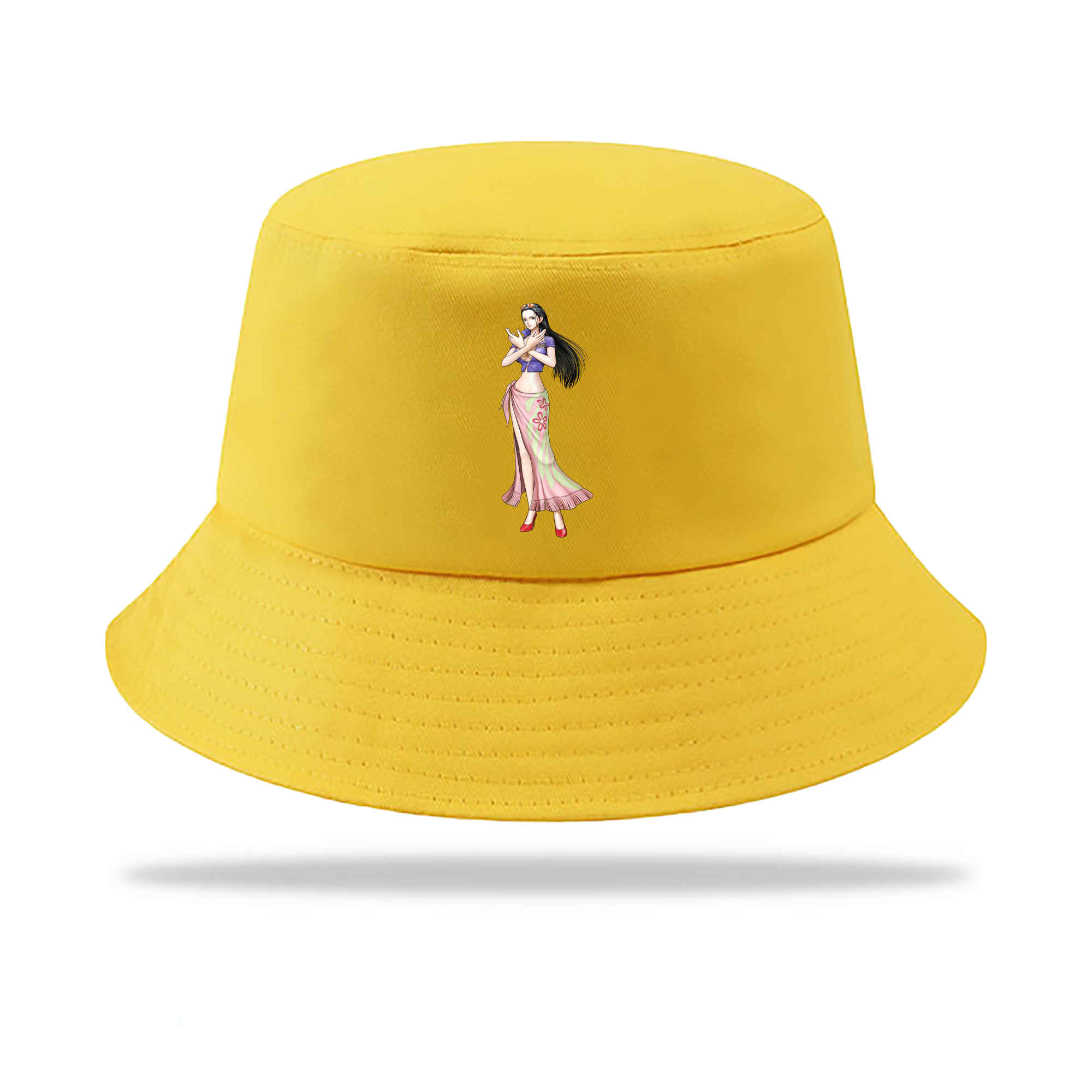 ワンピース ニコ・ロビン ONE PIECE Nico Robin アウトドア日除けバケットハット