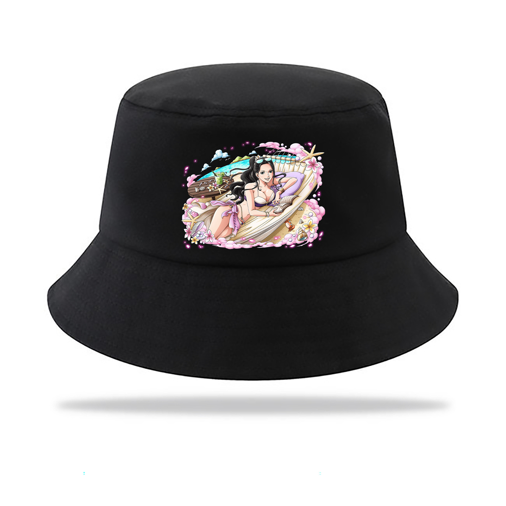 （画像用） ワンピース ニコ・ロビン ONE PIECE Nico Robin アウトドア日除けバケットハット