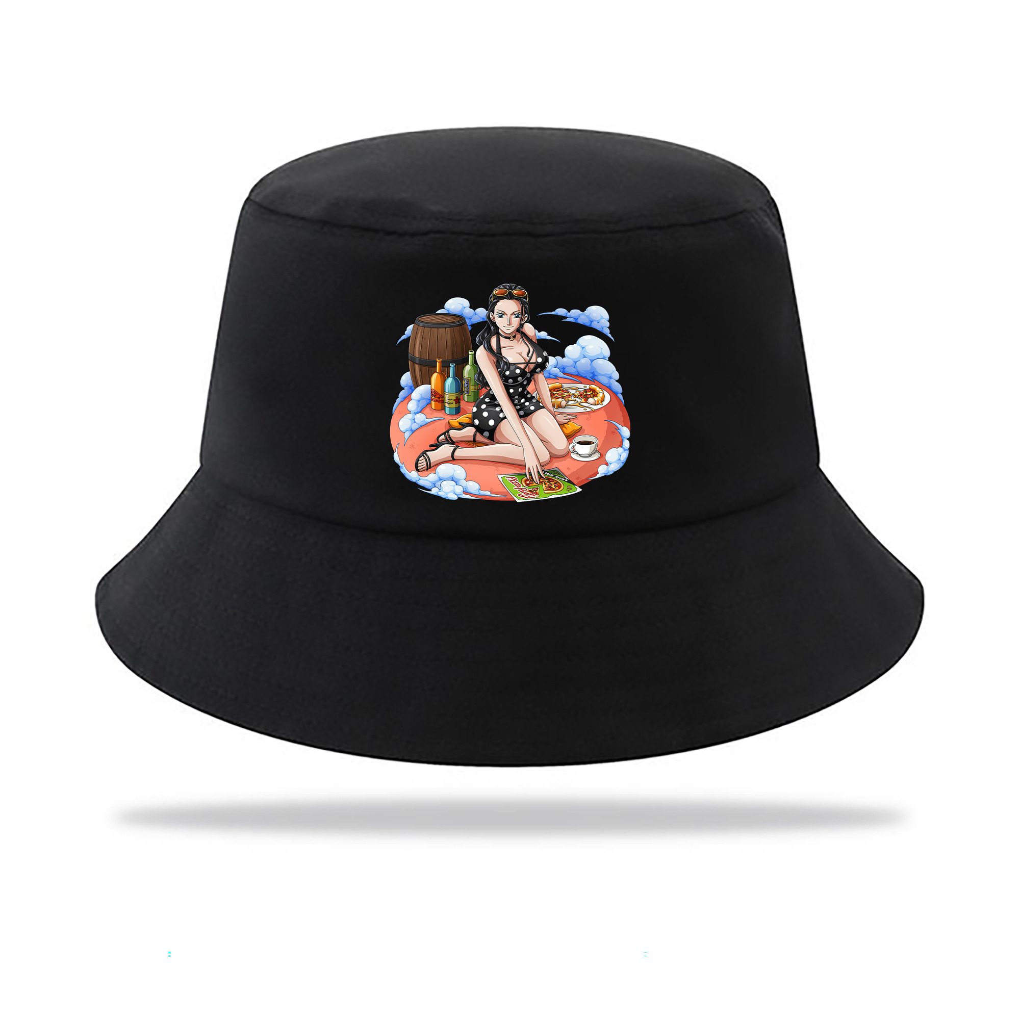 （画像用） ワンピース ニコ・ロビン ONE PIECE Nico Robin アウトドア日除けバケットハット