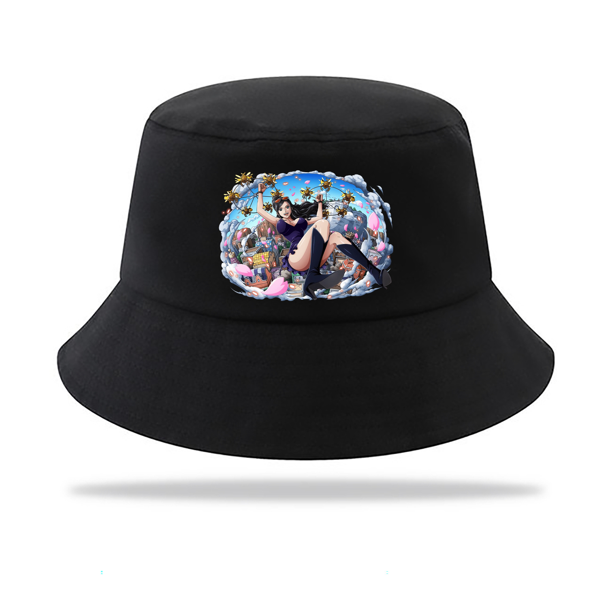 （画像用） ワンピース ニコ・ロビン ONE PIECE Nico Robin アウトドア日除けバケットハット