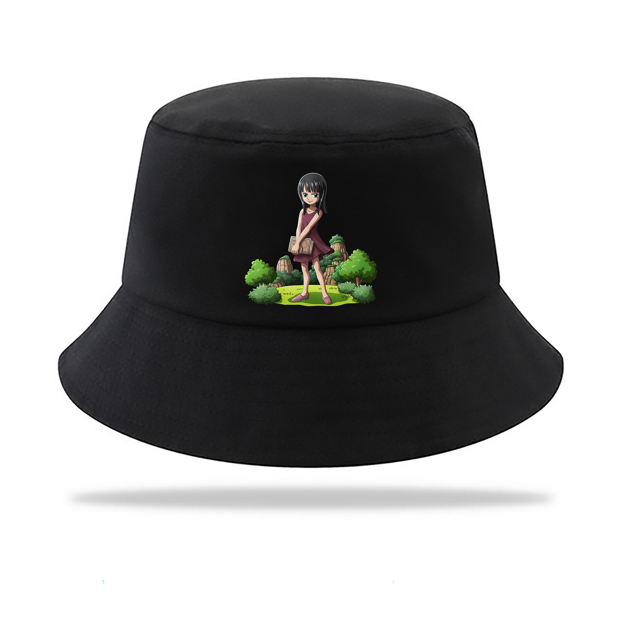 ワンピース ニコ・ロビン ONE PIECE Nico Robin アウトドア日除けバケットハット