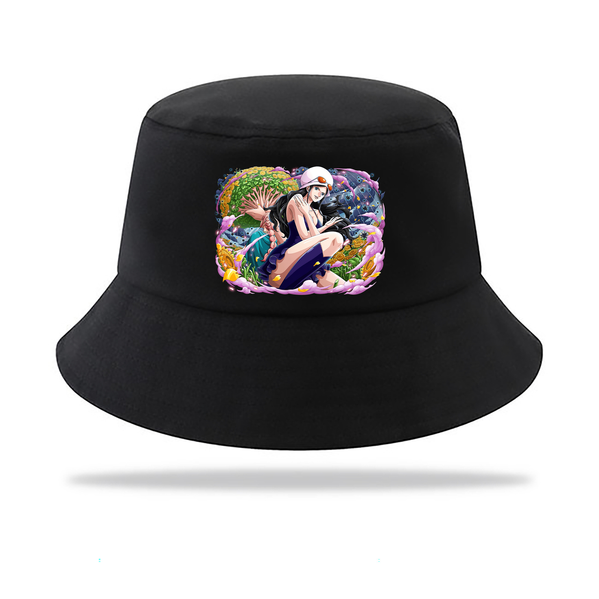 （画像用） ワンピース ニコ・ロビン ONE PIECE Nico Robin アウトドア日除けバケットハット