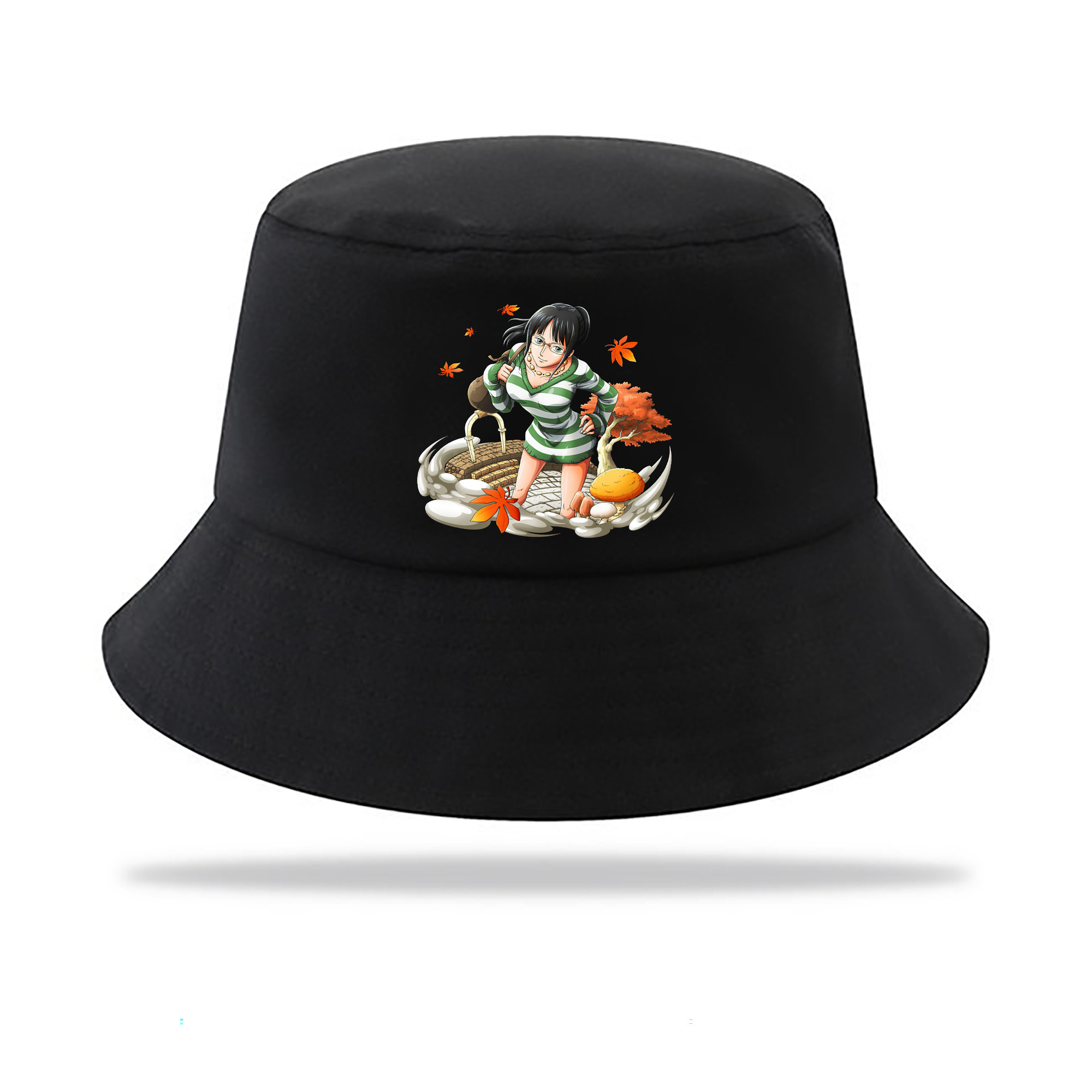 （画像用） ワンピース ニコ・ロビン ONE PIECE Nico Robin アウトドア日除けバケットハット