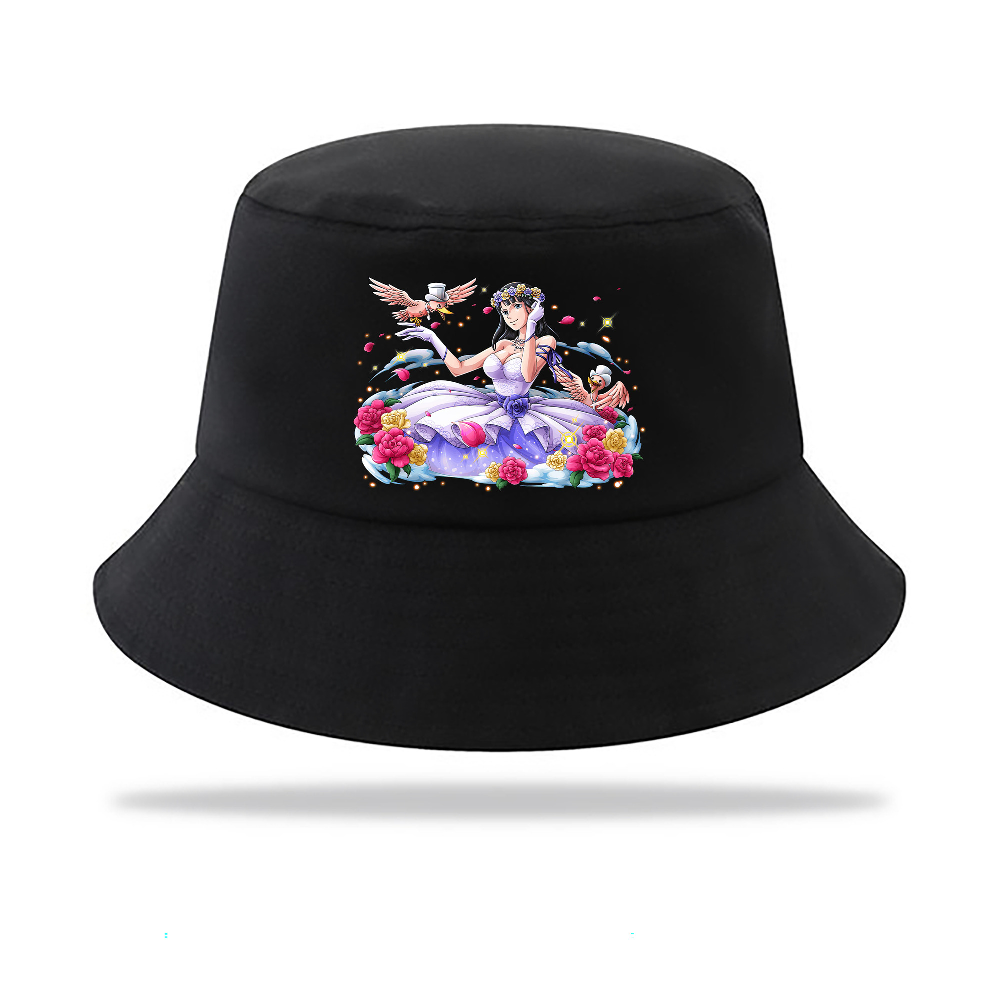 ワンピース ニコ・ロビン ONE PIECE Nico Robin アウトドア日除けバケットハット