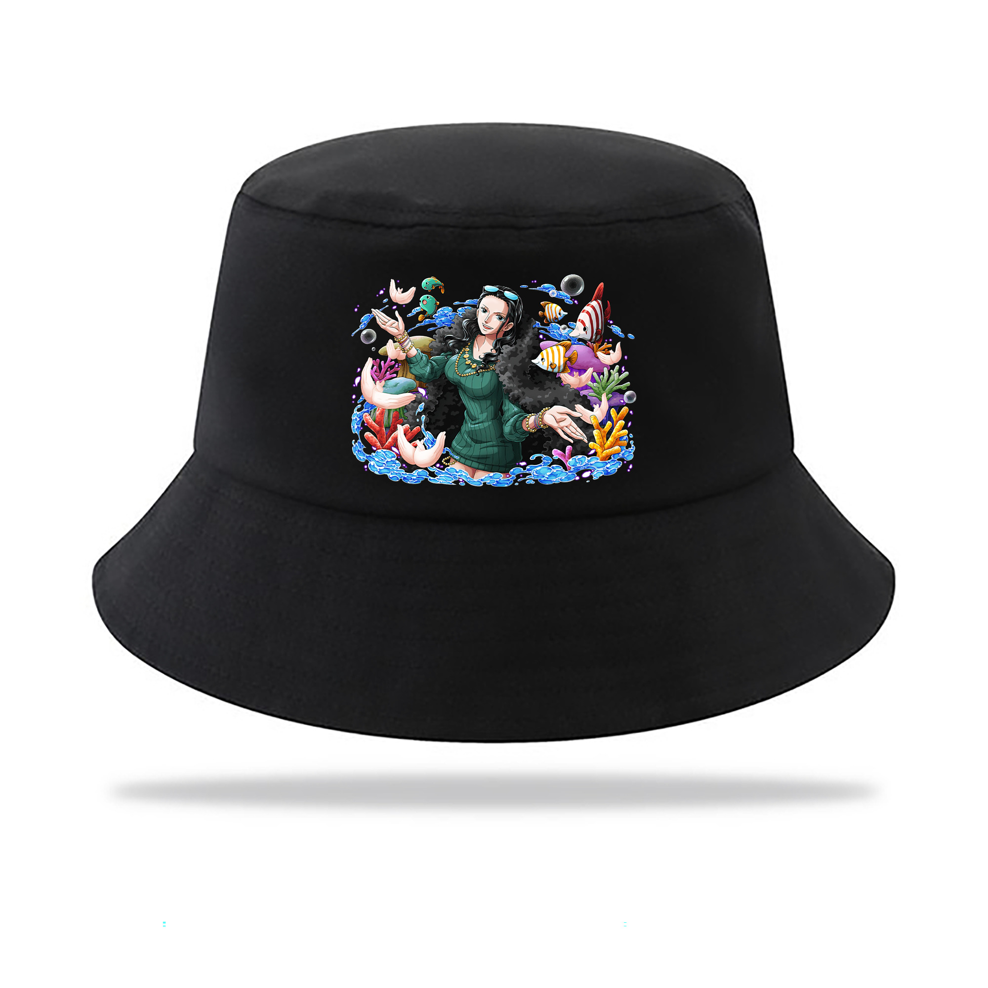 （画像用） ワンピース ニコ・ロビン ONE PIECE Nico Robin アウトドア日除けバケットハット