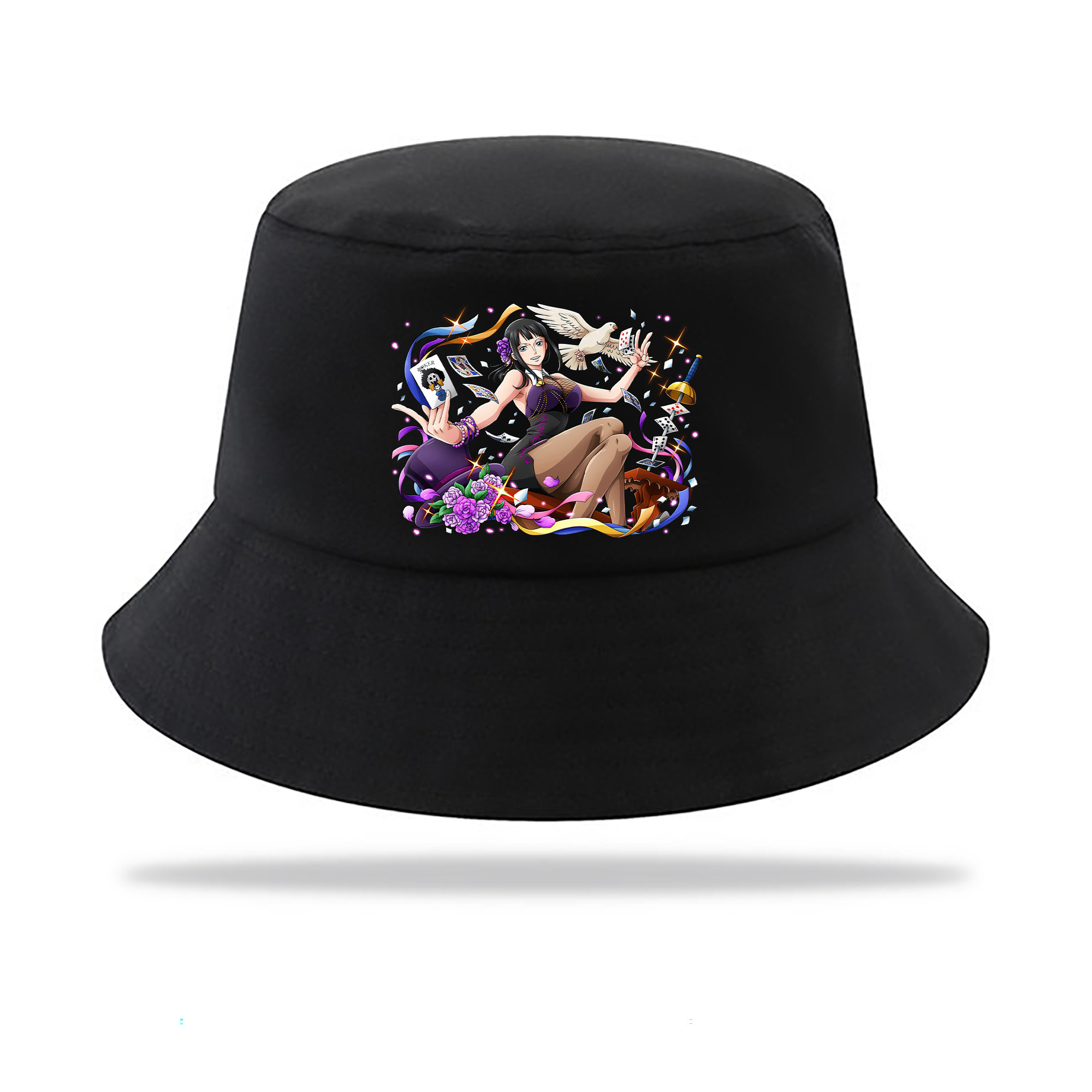 （画像用） ワンピース ニコ・ロビン ONE PIECE Nico Robin アウトドア日除けバケットハット