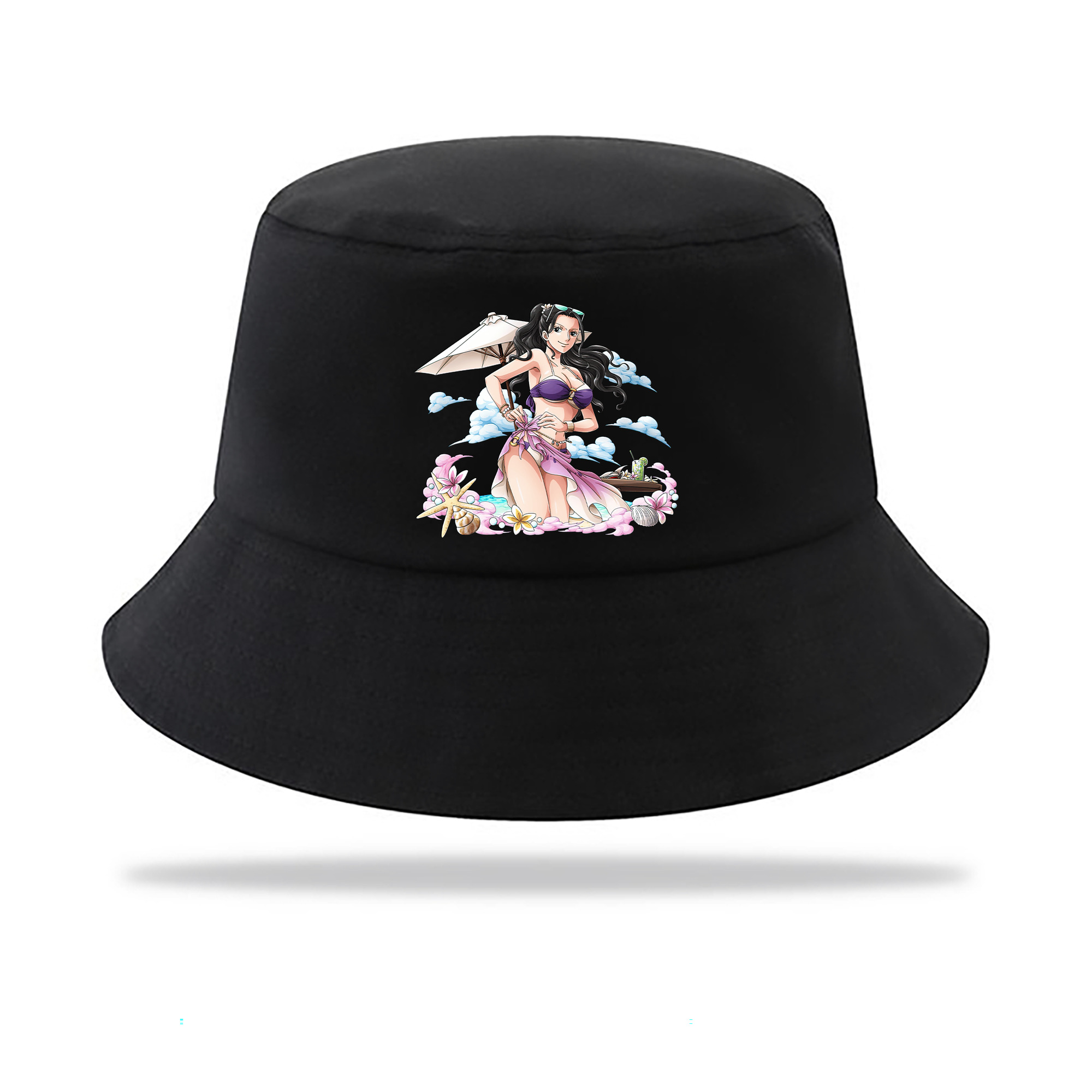 （画像用） ワンピース ニコ・ロビン ONE PIECE Nico Robin アウトドア日除けバケットハット
