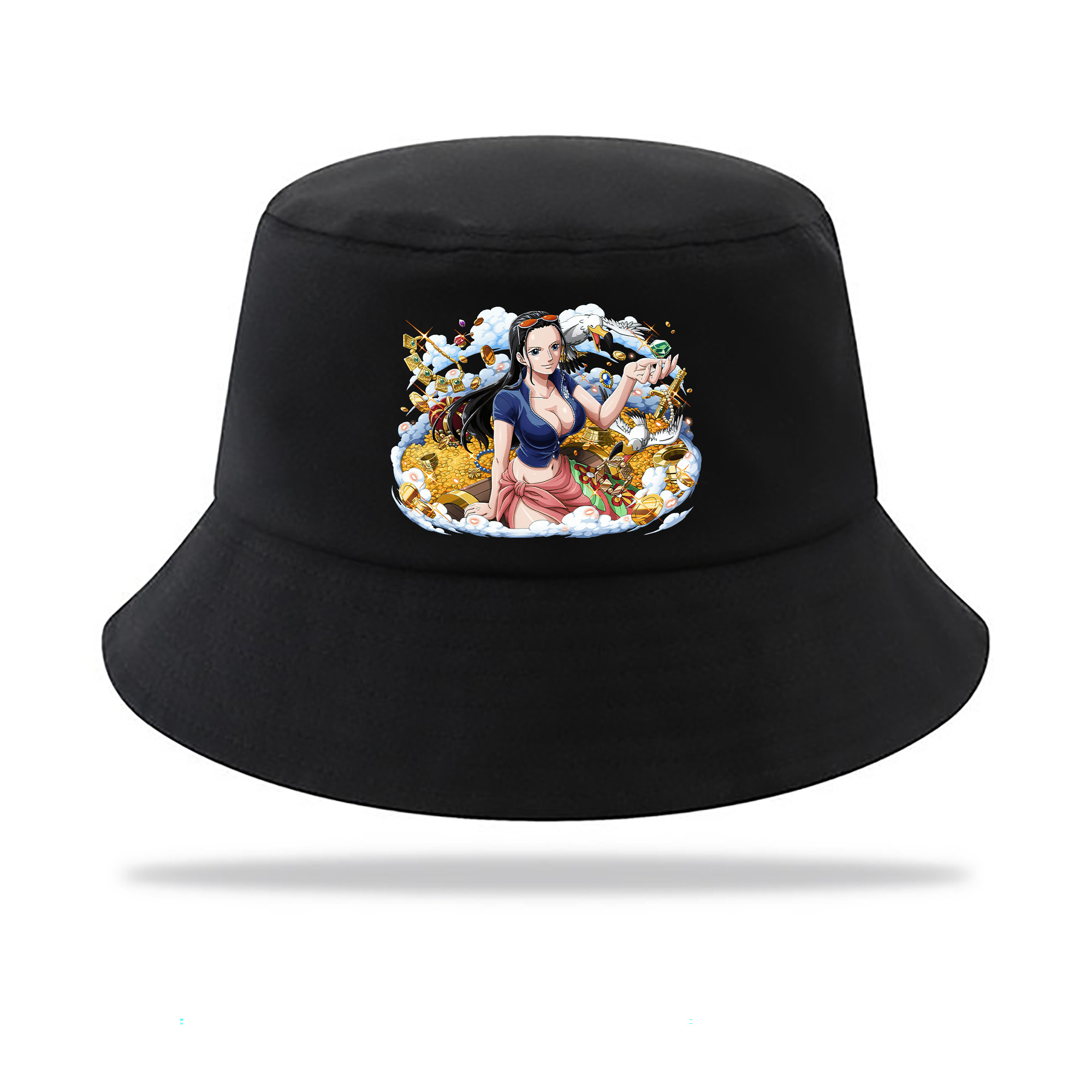 （画像用） ワンピース ニコ・ロビン ONE PIECE Nico Robin アウトドア日除けバケットハット