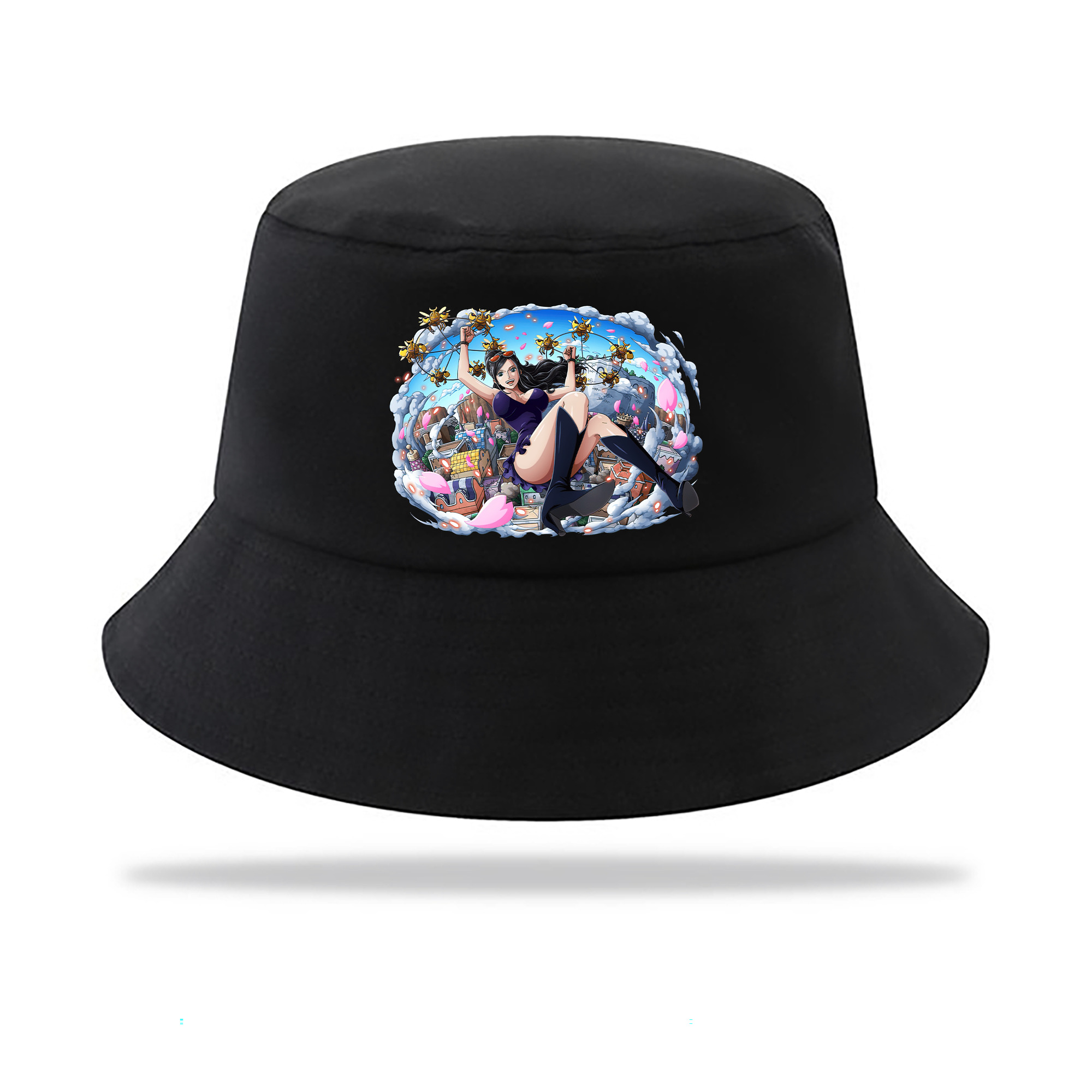 （画像用） ワンピース ニコ・ロビン ONE PIECE Nico Robin アウトドア日除けバケットハット