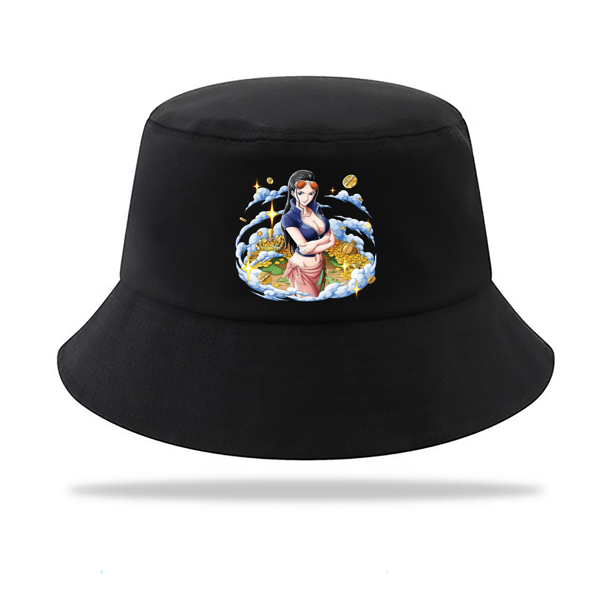 （画像用） ワンピース ニコ・ロビン ONE PIECE Nico Robin アウトドア日除けバケットハット