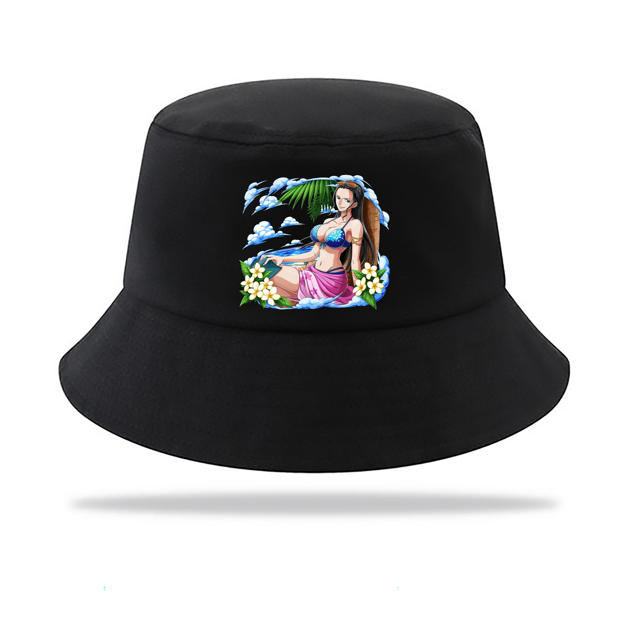 （画像用） ワンピース ニコ・ロビン ONE PIECE Nico Robin アウトドア日除けバケットハット