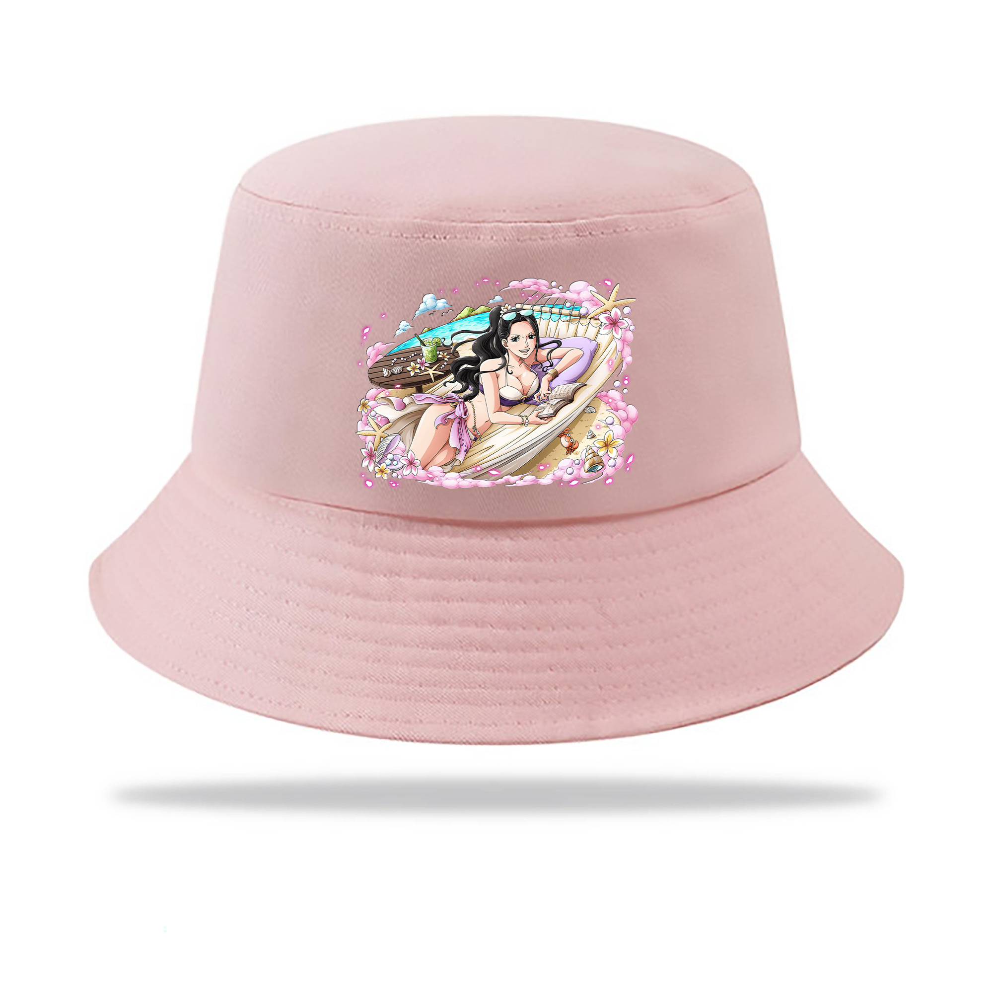 （画像用） ワンピース ニコ・ロビン ONE PIECE Nico Robin アウトドア日除けバケットハット
