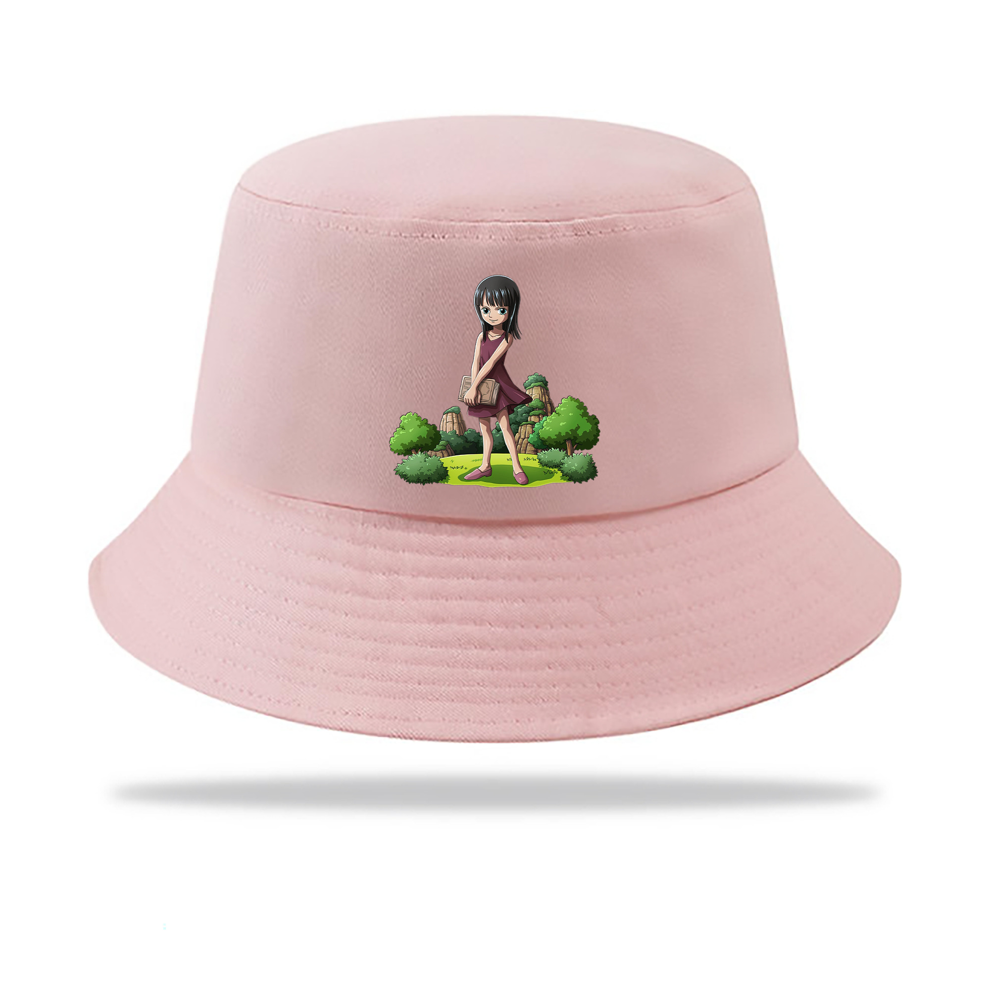 ワンピース ニコ・ロビン ONE PIECE Nico Robin アウトドア日除けバケットハット