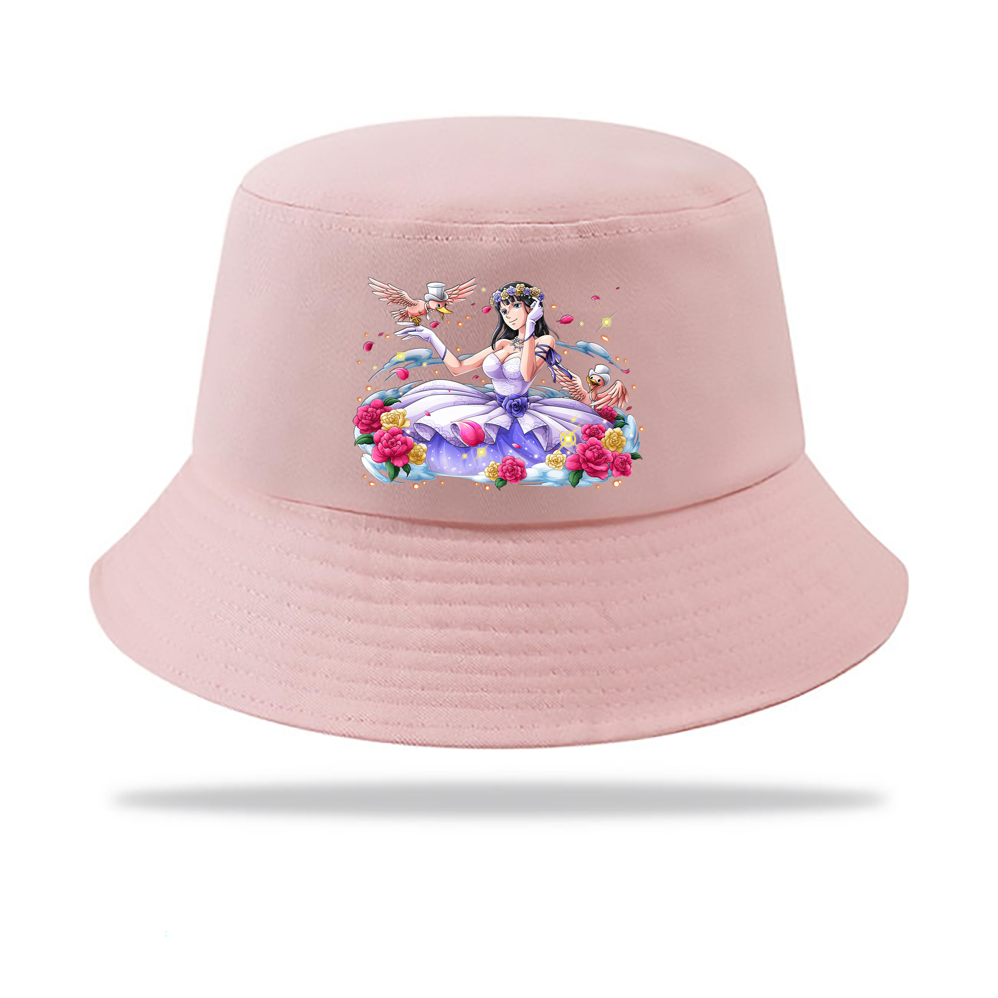 ワンピース ニコ・ロビン ONE PIECE Nico Robin アウトドア日除けバケットハット