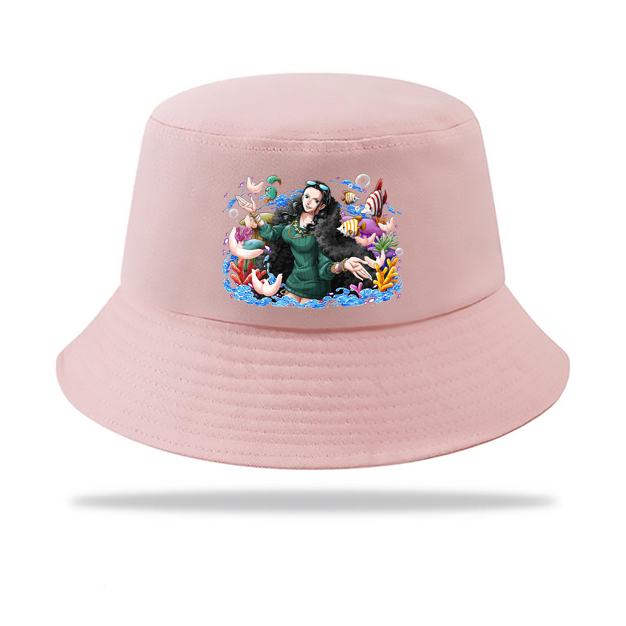 （画像用） ワンピース ニコ・ロビン ONE PIECE Nico Robin アウトドア日除けバケットハット