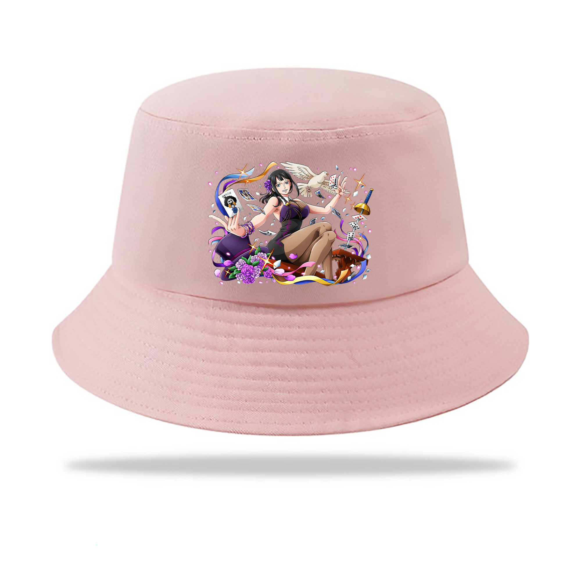 （画像用） ワンピース ニコ・ロビン ONE PIECE Nico Robin アウトドア日除けバケットハット