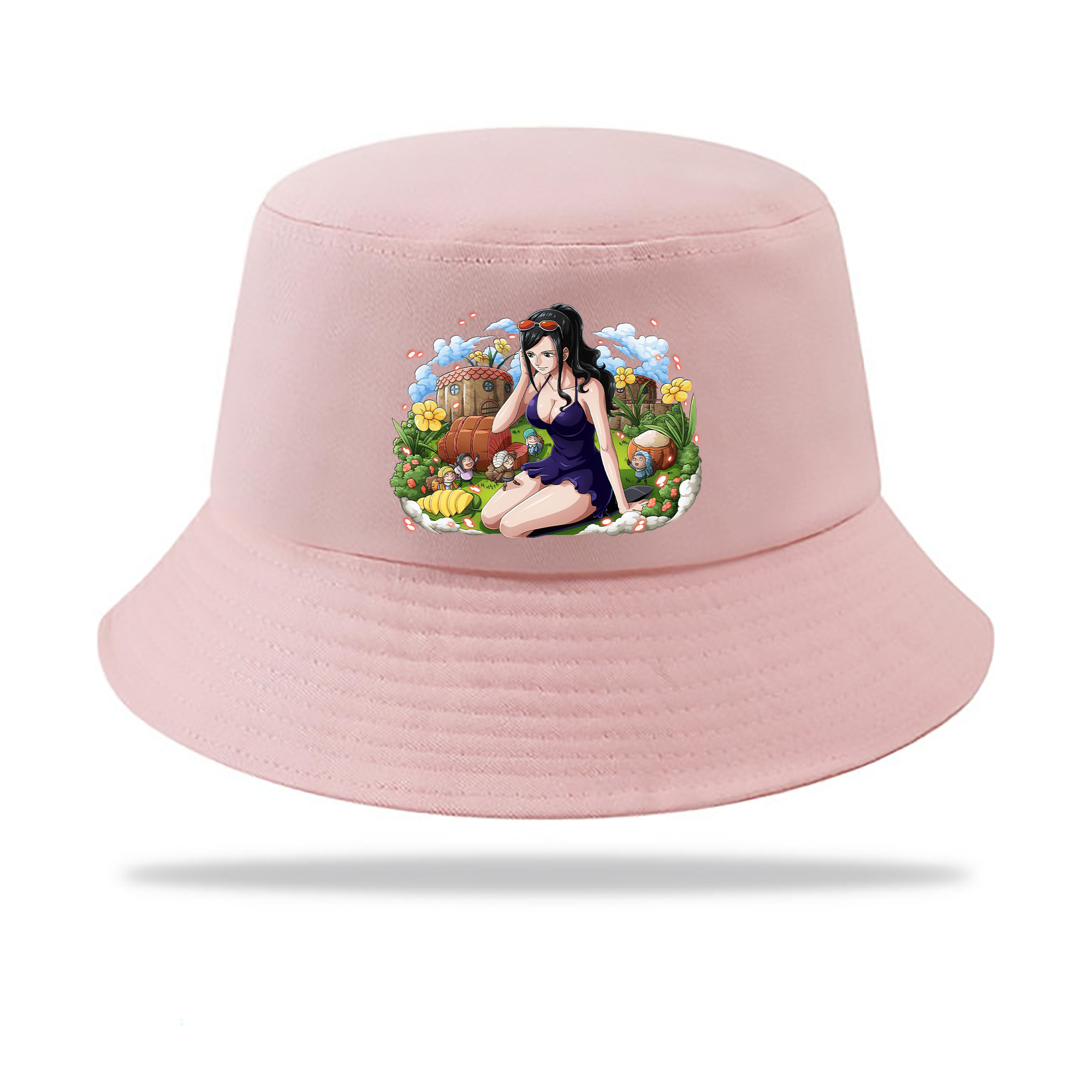 （画像用） ワンピース ニコ・ロビン ONE PIECE Nico Robin アウトドア日除けバケットハット
