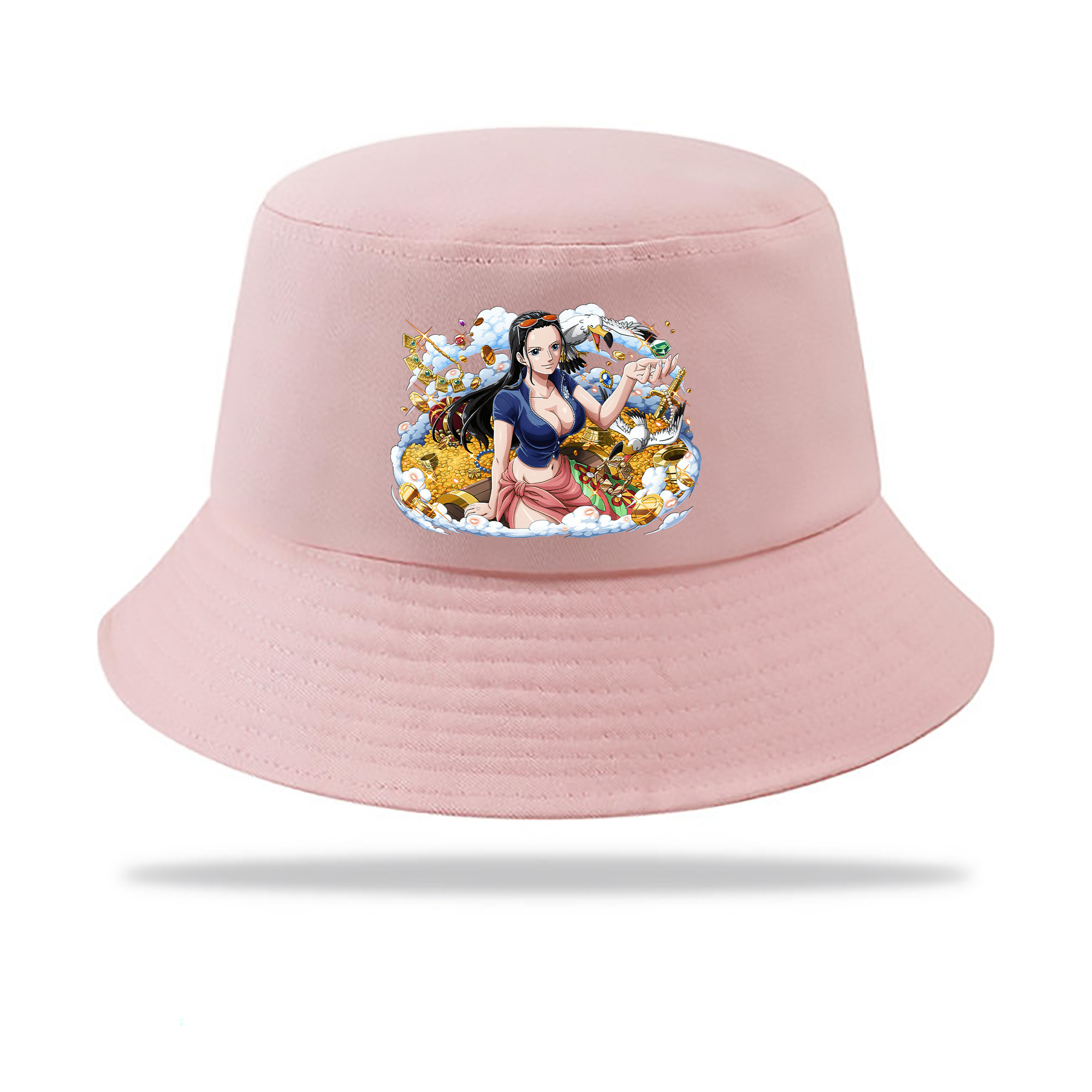 （画像用） ワンピース ニコ・ロビン ONE PIECE Nico Robin アウトドア日除けバケットハット
