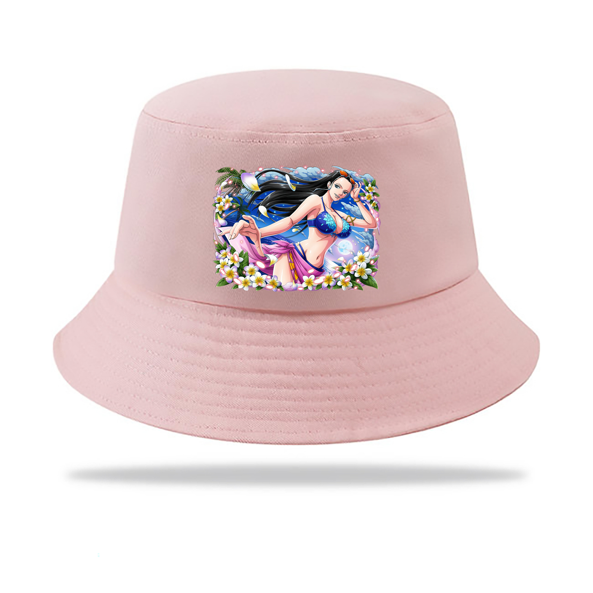 （画像用） ワンピース ニコ・ロビン ONE PIECE Nico Robin アウトドア日除けバケットハット