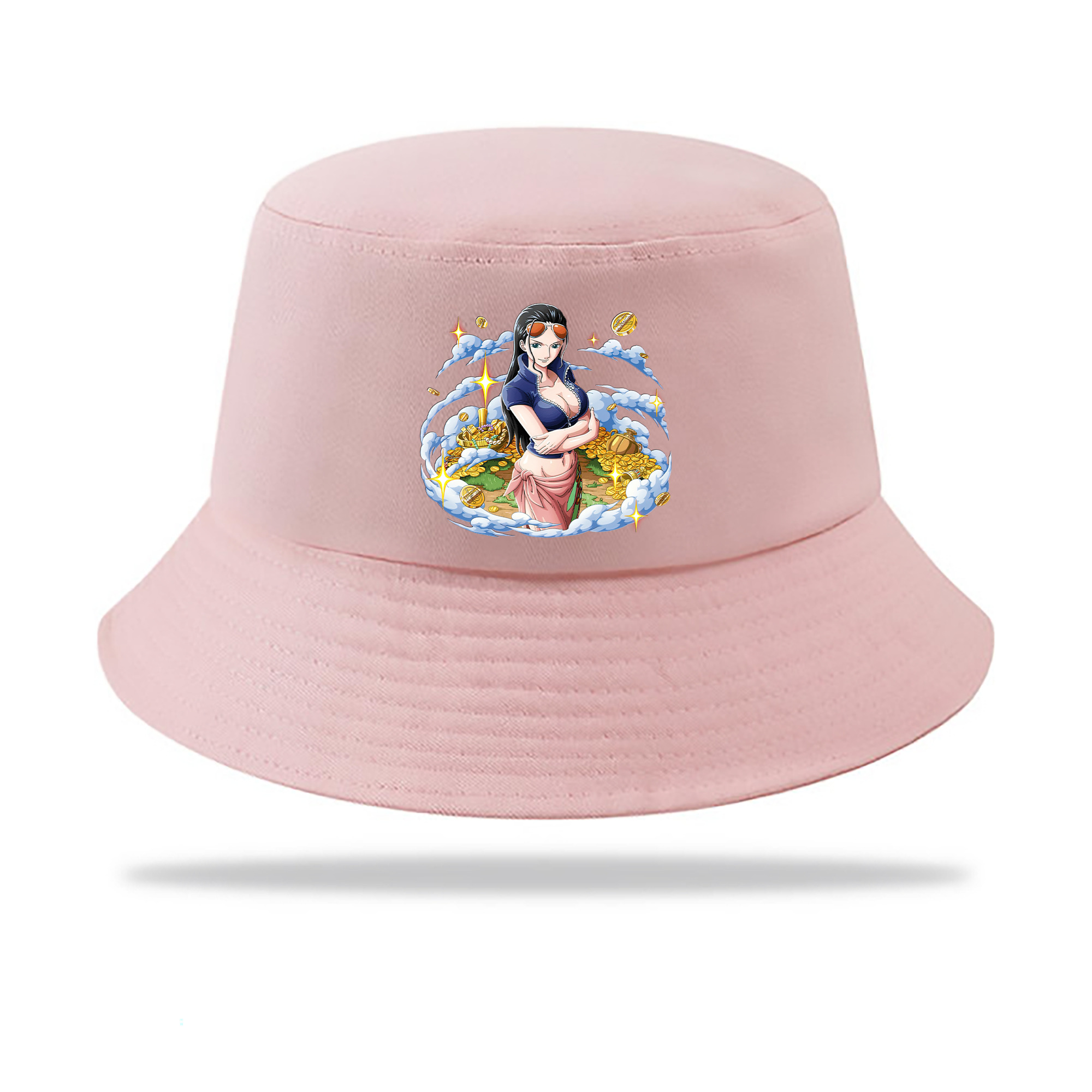 （画像用） ワンピース ニコ・ロビン ONE PIECE Nico Robin アウトドア日除けバケットハット