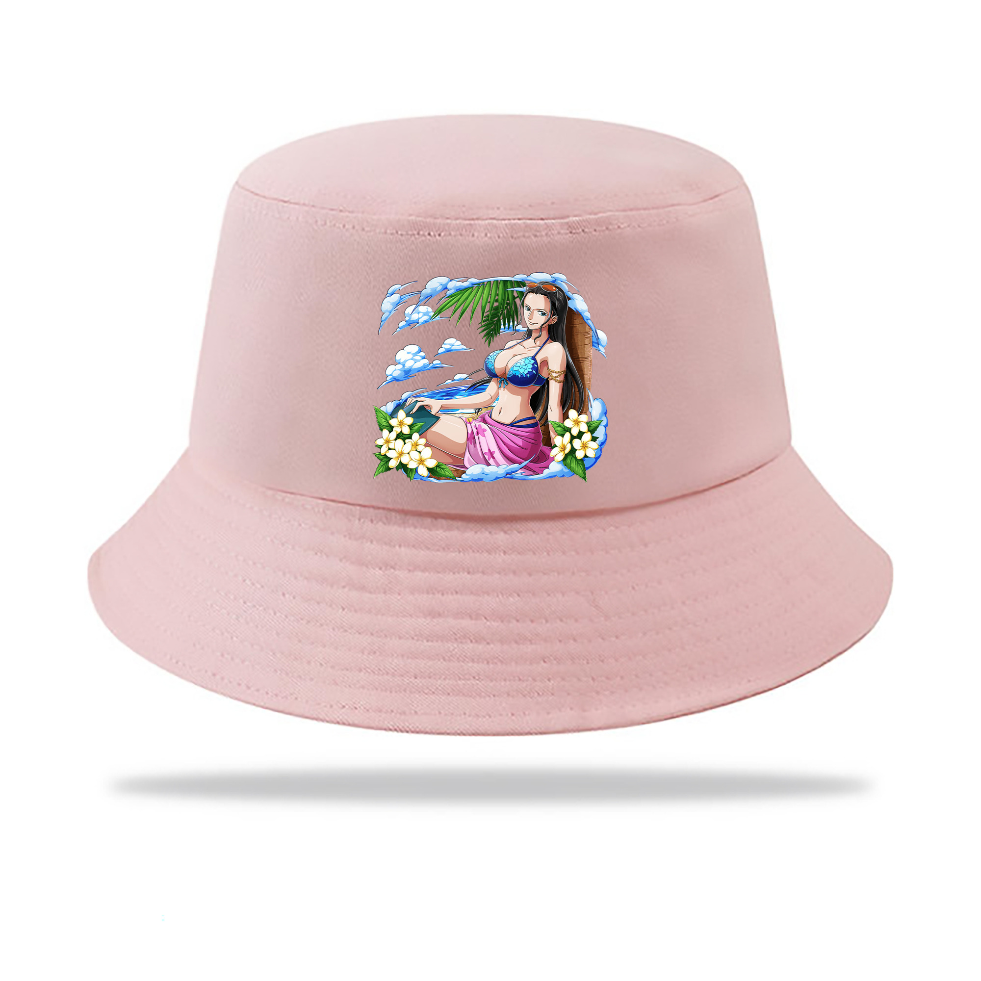 （画像用） ワンピース ニコ・ロビン ONE PIECE Nico Robin アウトドア日除けバケットハット