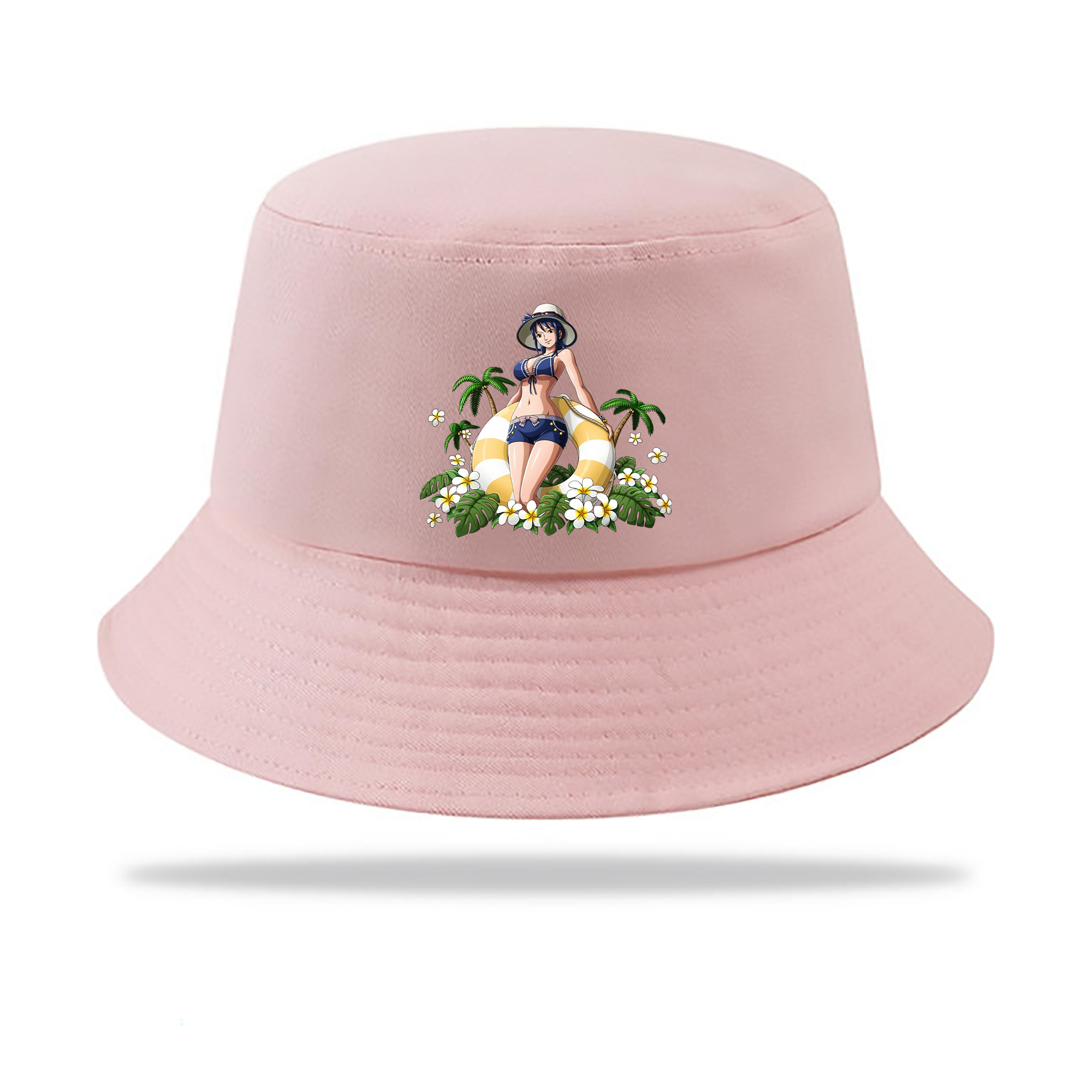 （画像用） ワンピース ニコ・ロビン ONE PIECE Nico Robin アウトドア日除けバケットハット