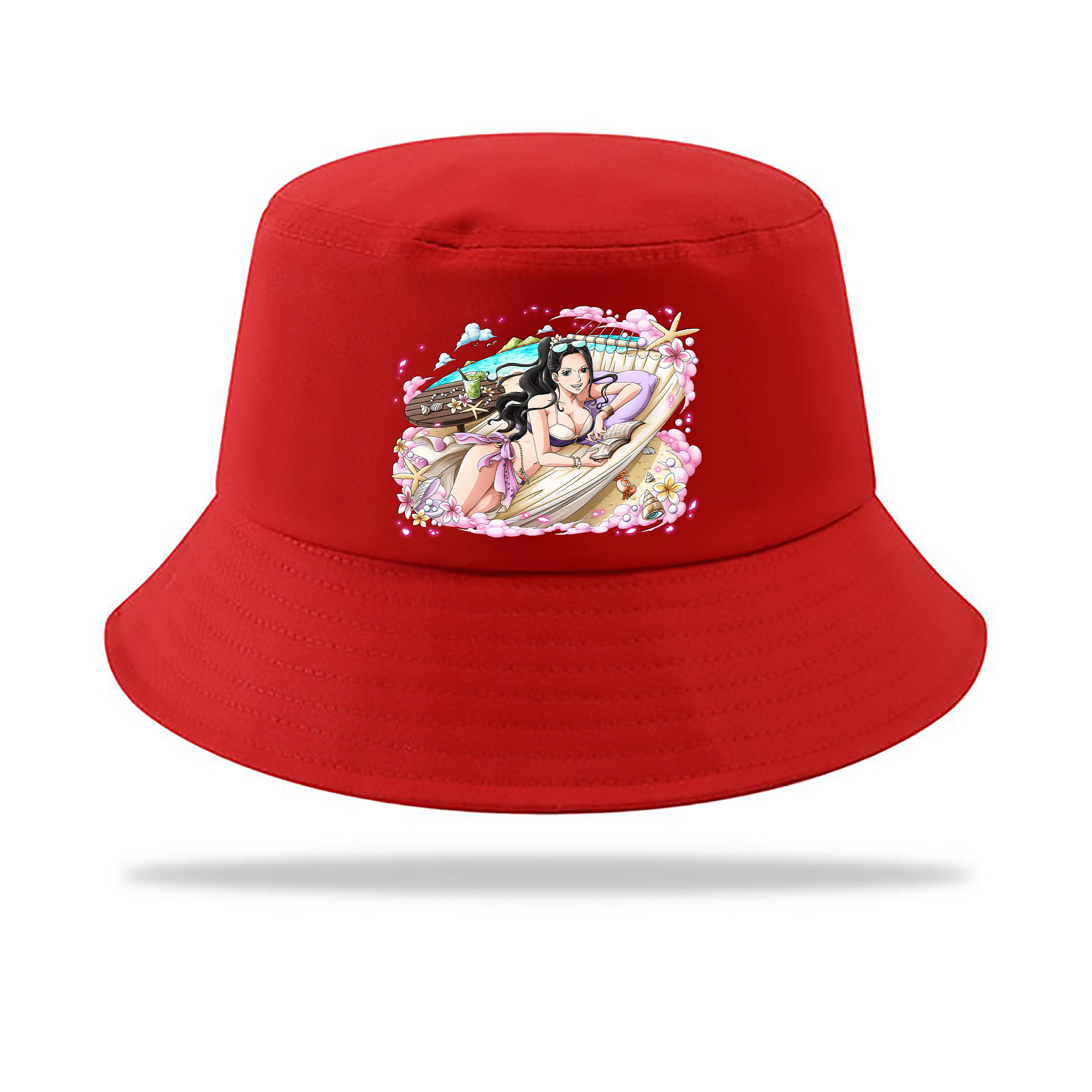 （画像用） ワンピース ニコ・ロビン ONE PIECE Nico Robin アウトドア日除けバケットハット