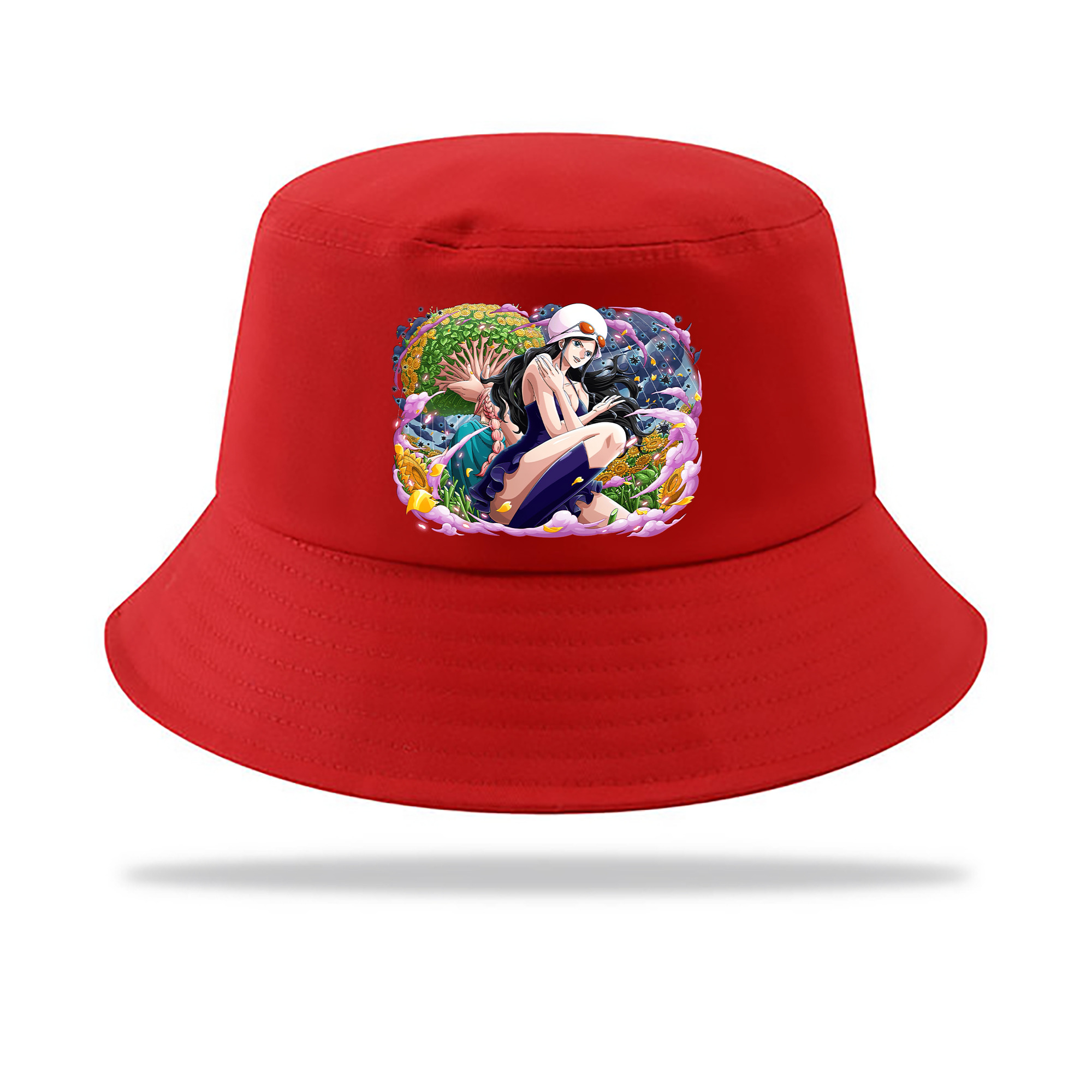 （画像用） ワンピース ニコ・ロビン ONE PIECE Nico Robin アウトドア日除けバケットハット