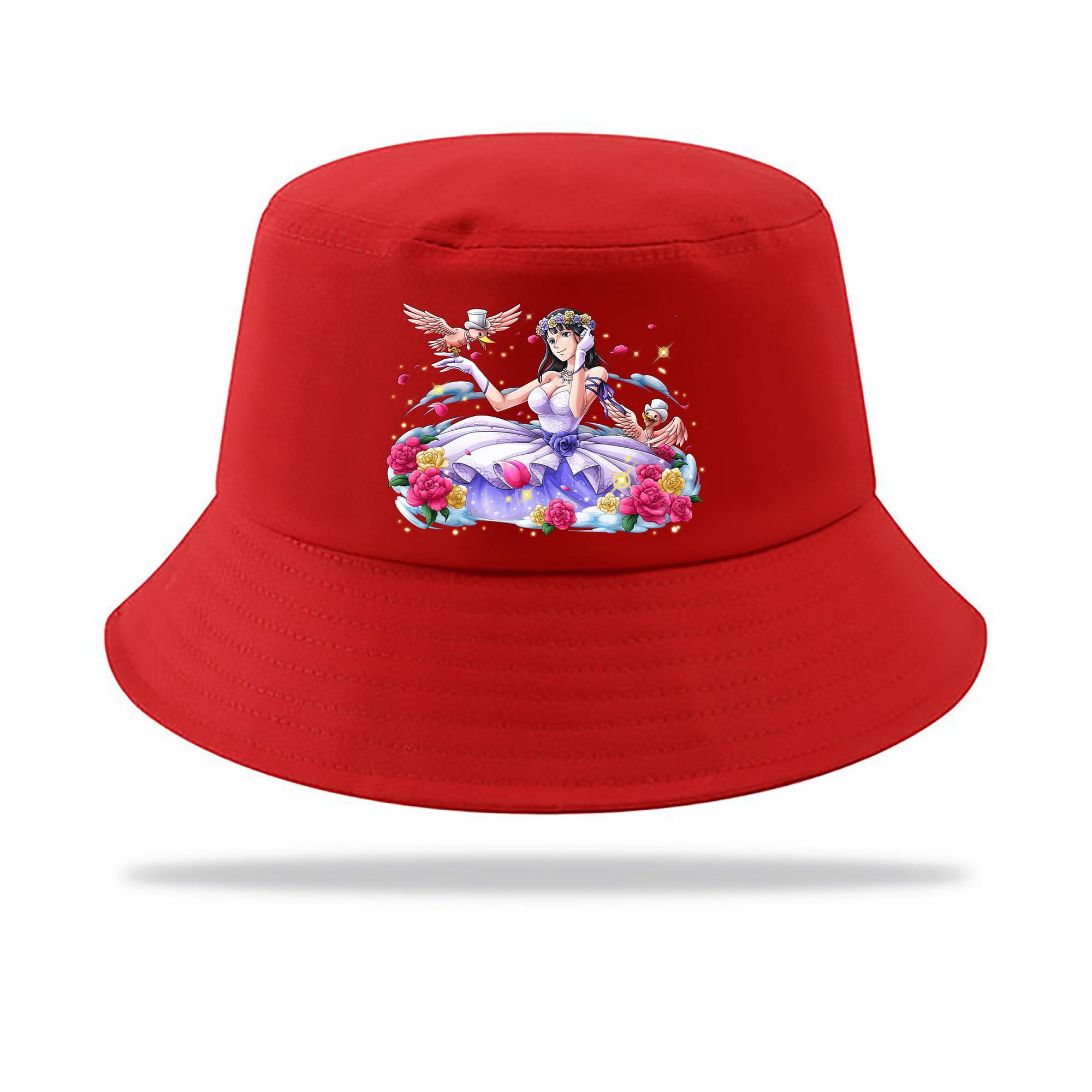 ワンピース ニコ・ロビン ONE PIECE Nico Robin アウトドア日除けバケットハット