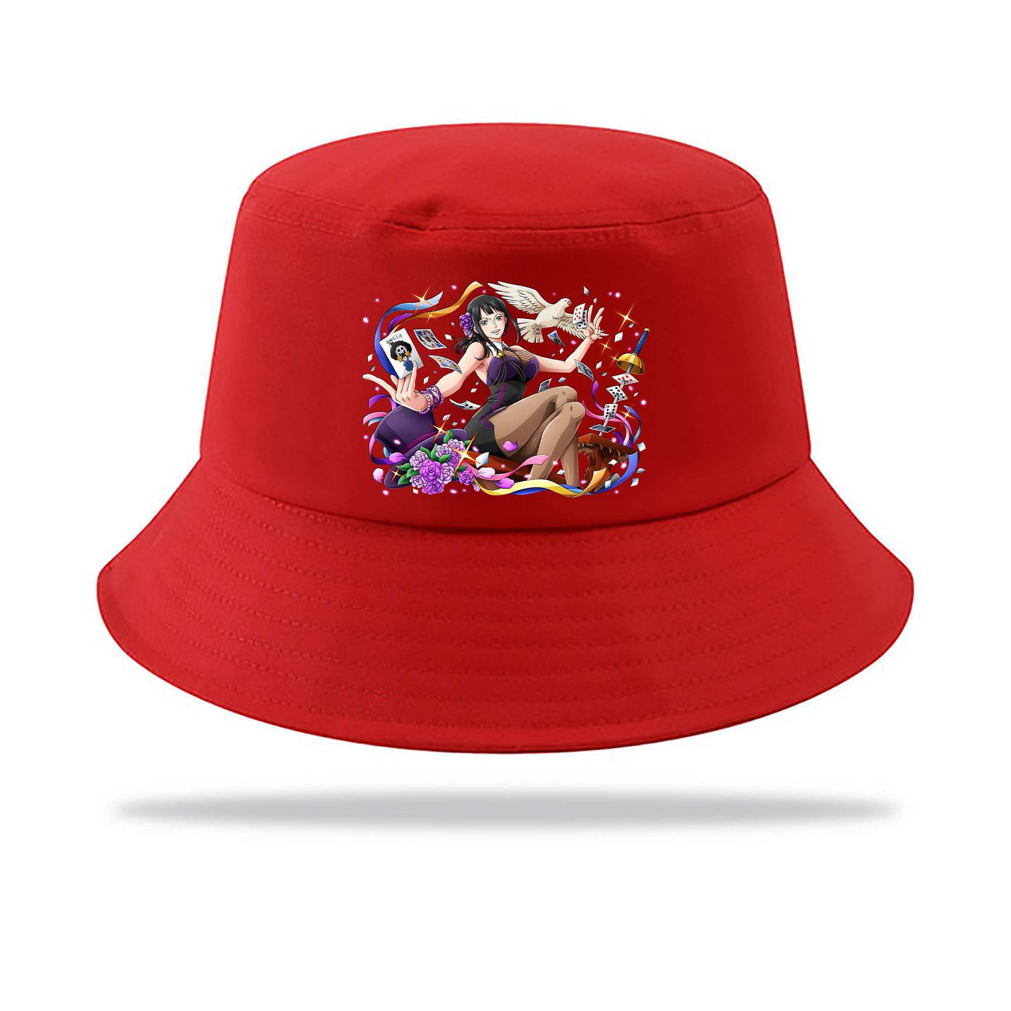 （画像用） ワンピース ニコ・ロビン ONE PIECE Nico Robin アウトドア日除けバケットハット