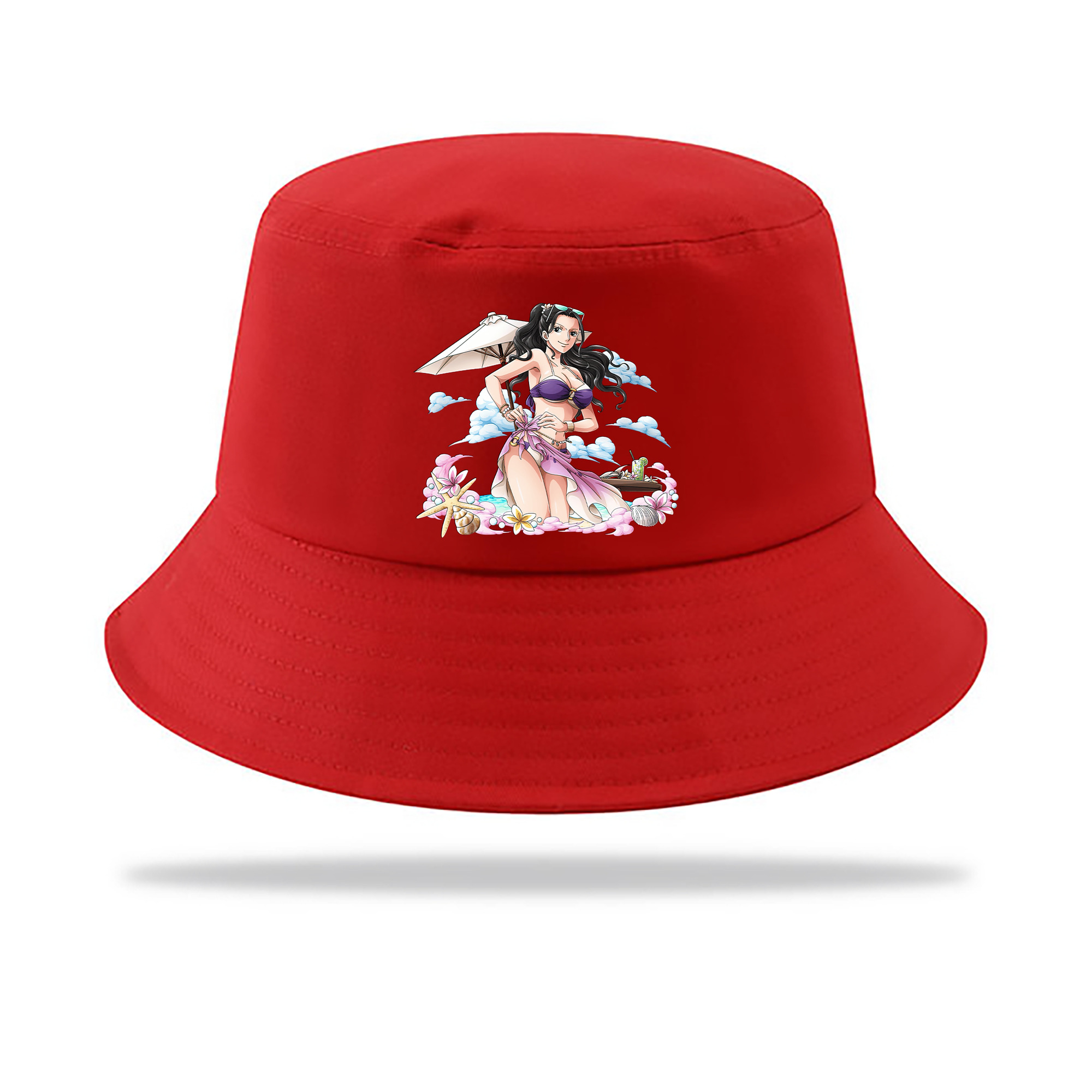 （画像用） ワンピース ニコ・ロビン ONE PIECE Nico Robin アウトドア日除けバケットハット