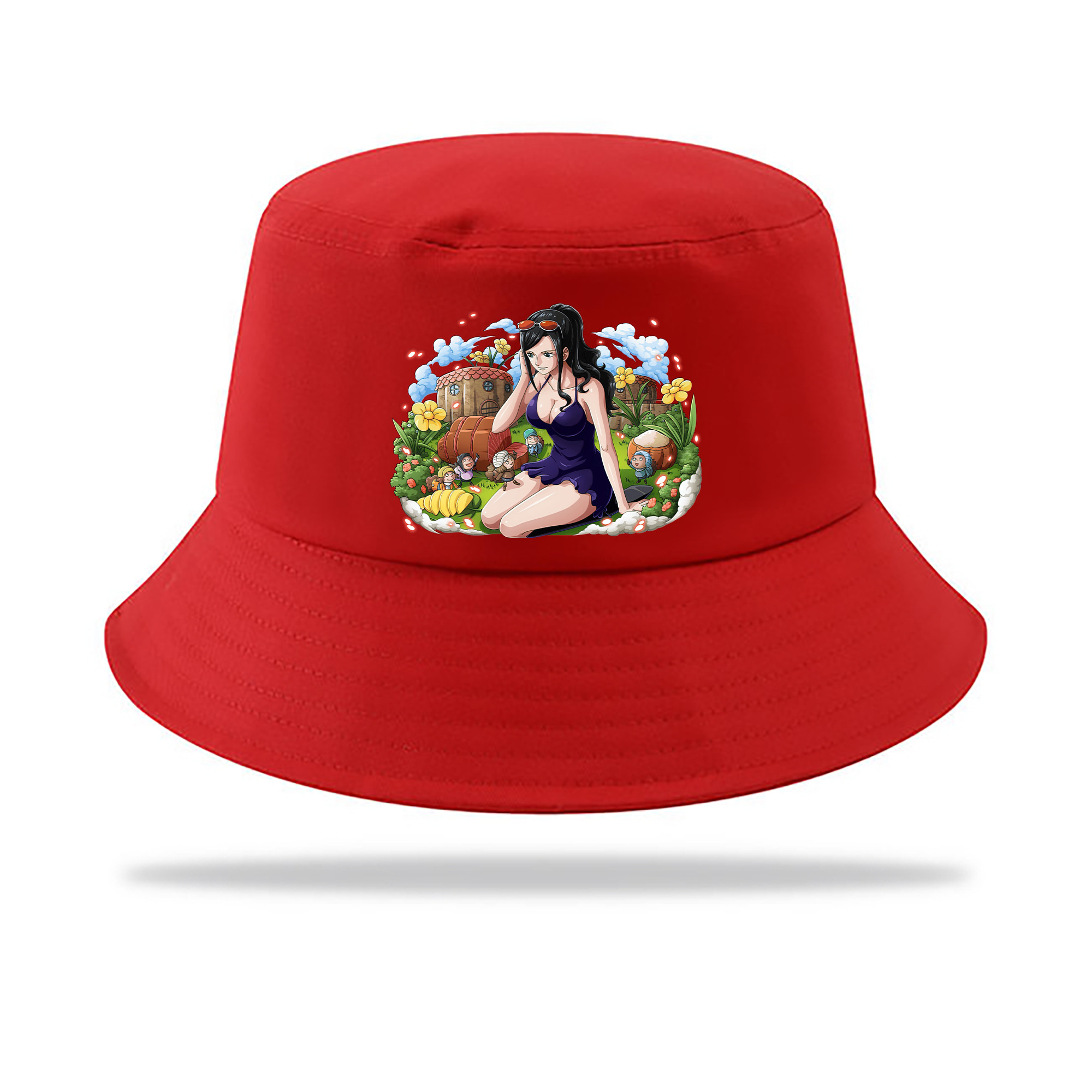 （画像用） ワンピース ニコ・ロビン ONE PIECE Nico Robin アウトドア日除けバケットハット