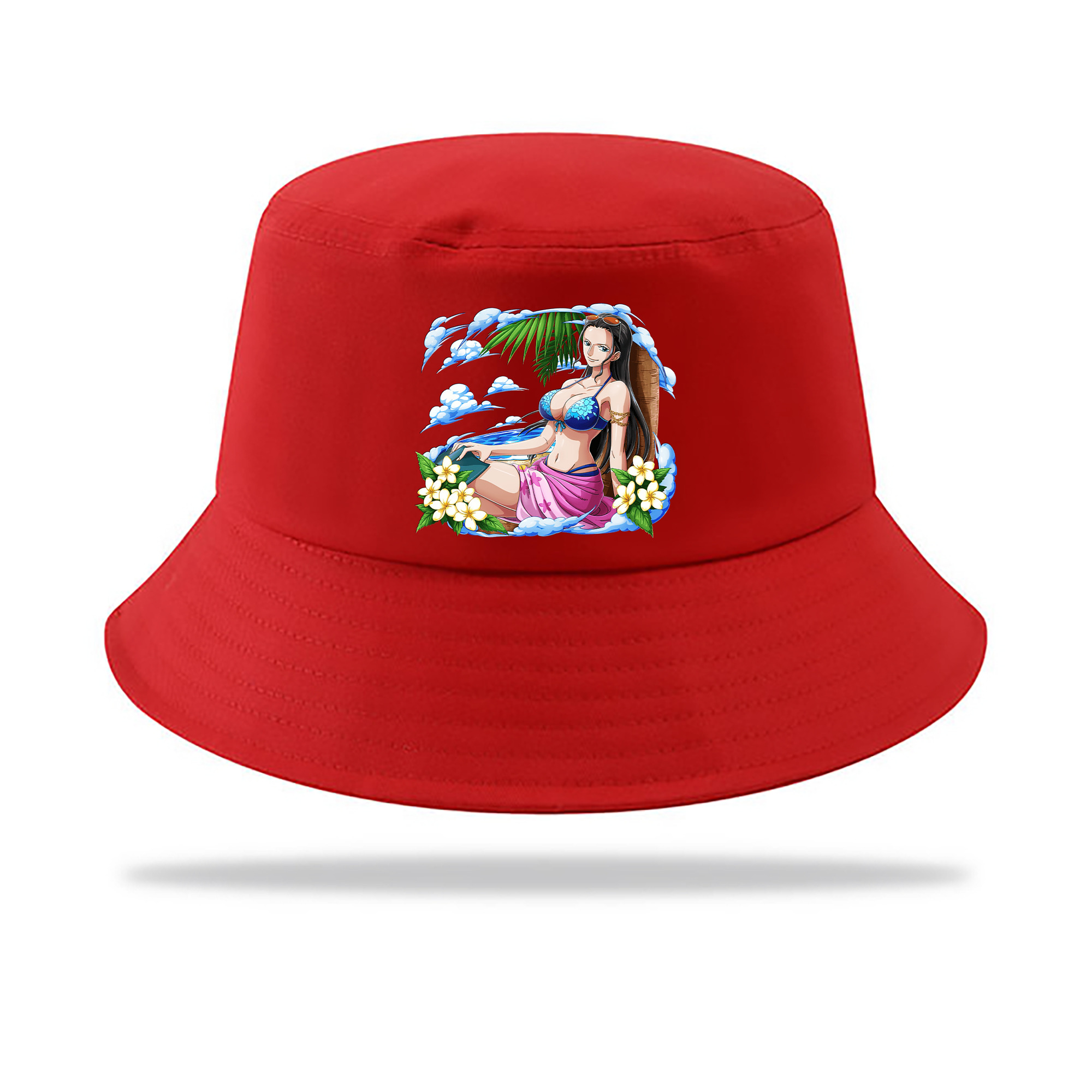 （画像用） ワンピース ニコ・ロビン ONE PIECE Nico Robin アウトドア日除けバケットハット