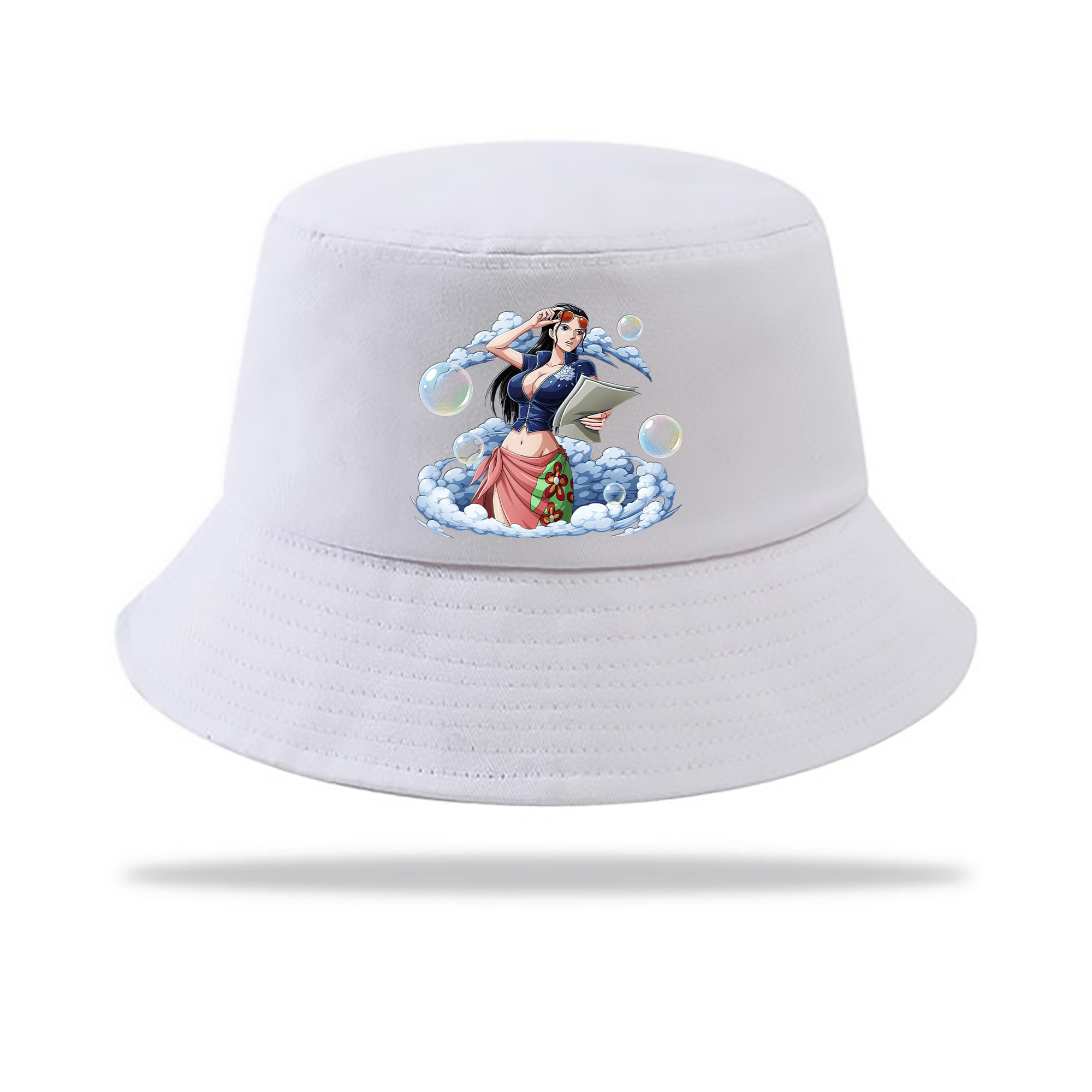（画像用） ワンピース ニコ・ロビン ONE PIECE Nico Robin アウトドア日除けバケットハット