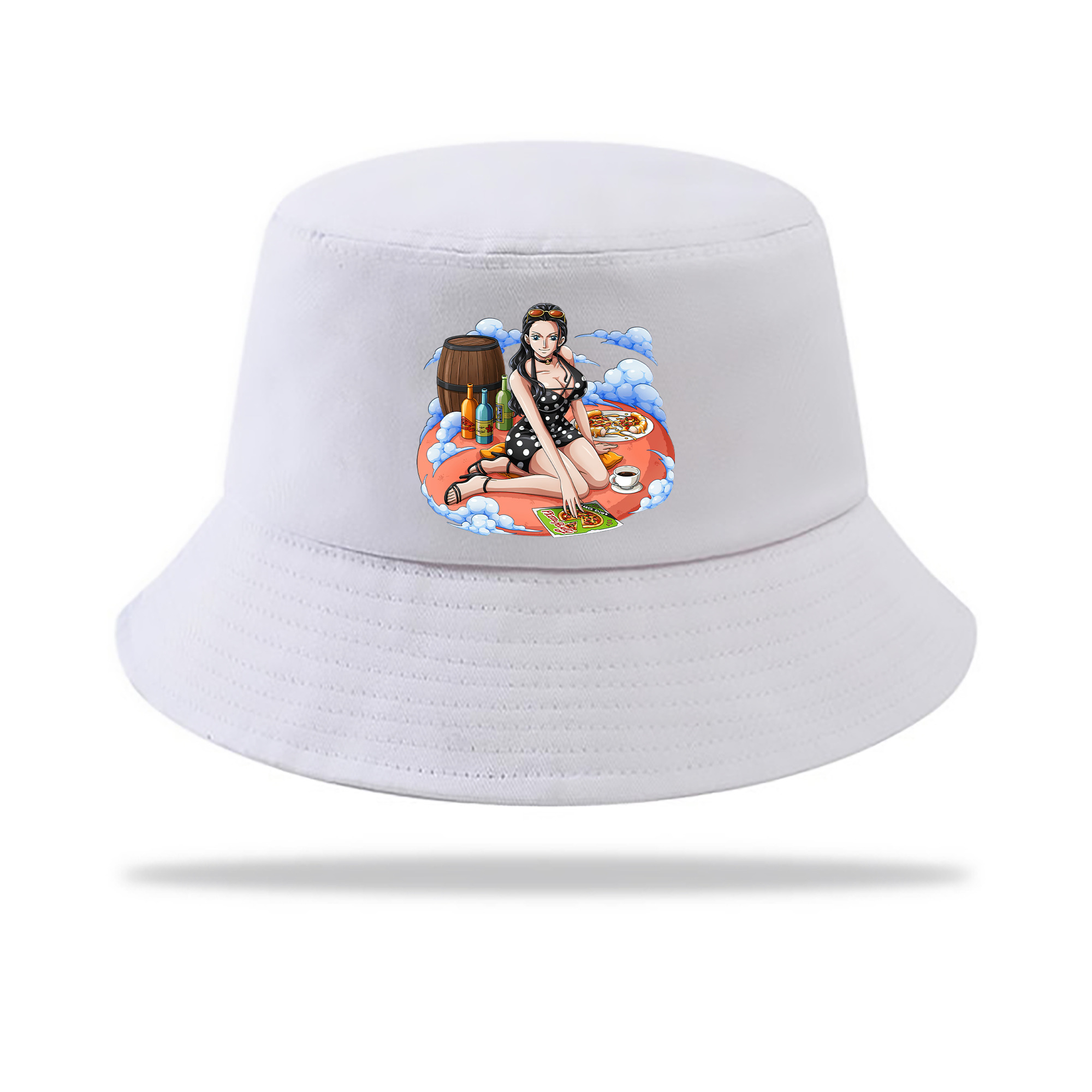 （画像用） ワンピース ニコ・ロビン ONE PIECE Nico Robin アウトドア日除けバケットハット