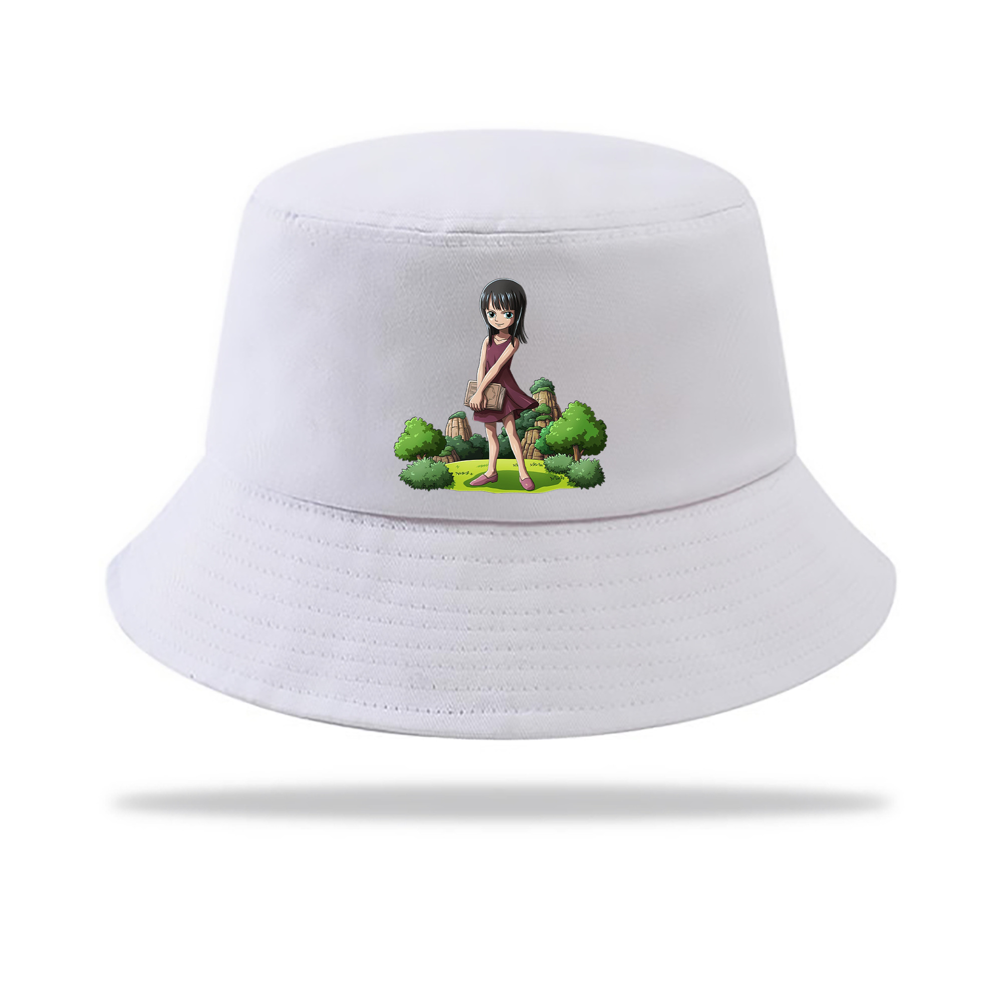 （画像用） ワンピース ニコ・ロビン ONE PIECE Nico Robin アウトドア日除けバケットハット