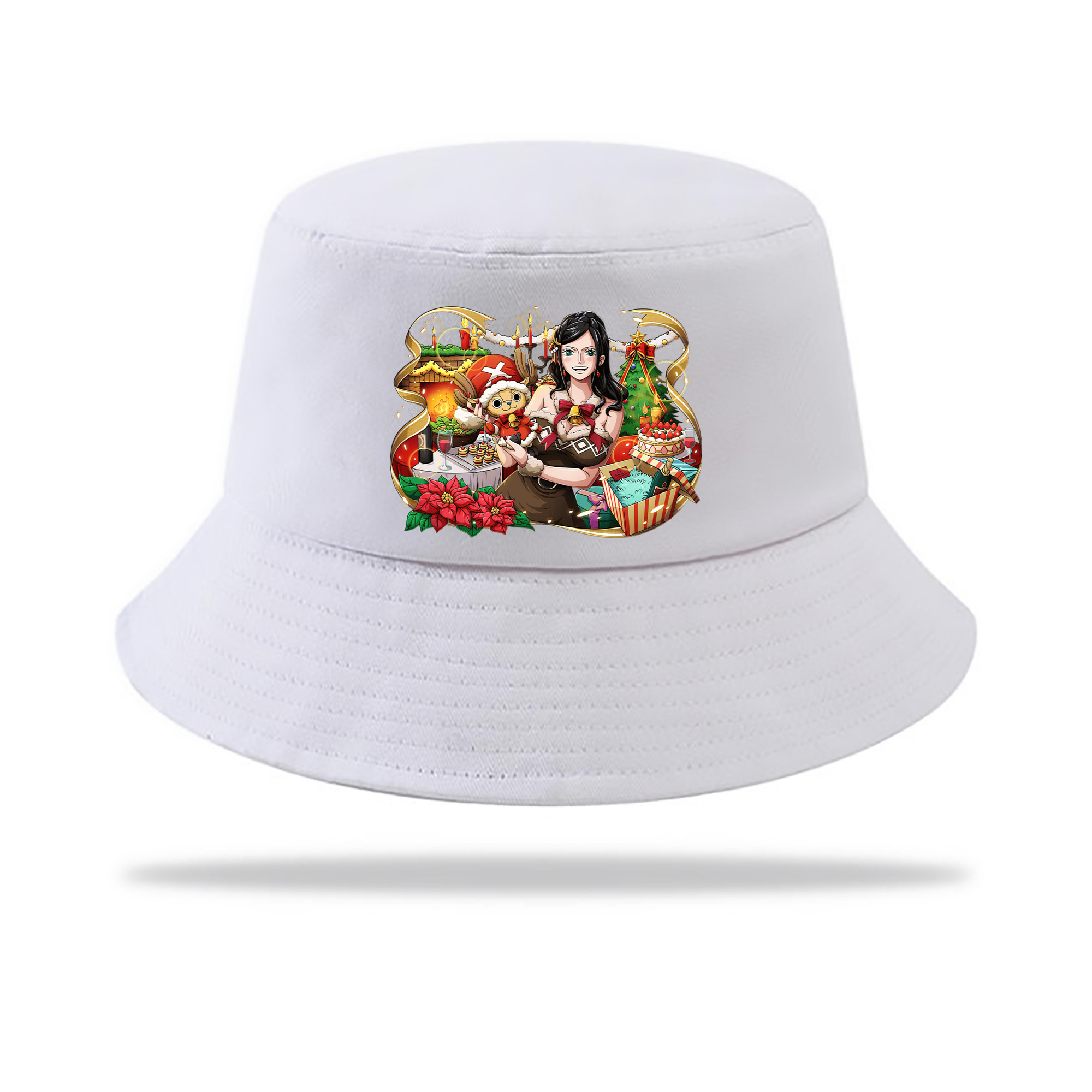 （画像用） ワンピース ニコ・ロビン ONE PIECE Nico Robin アウトドア日除けバケットハット