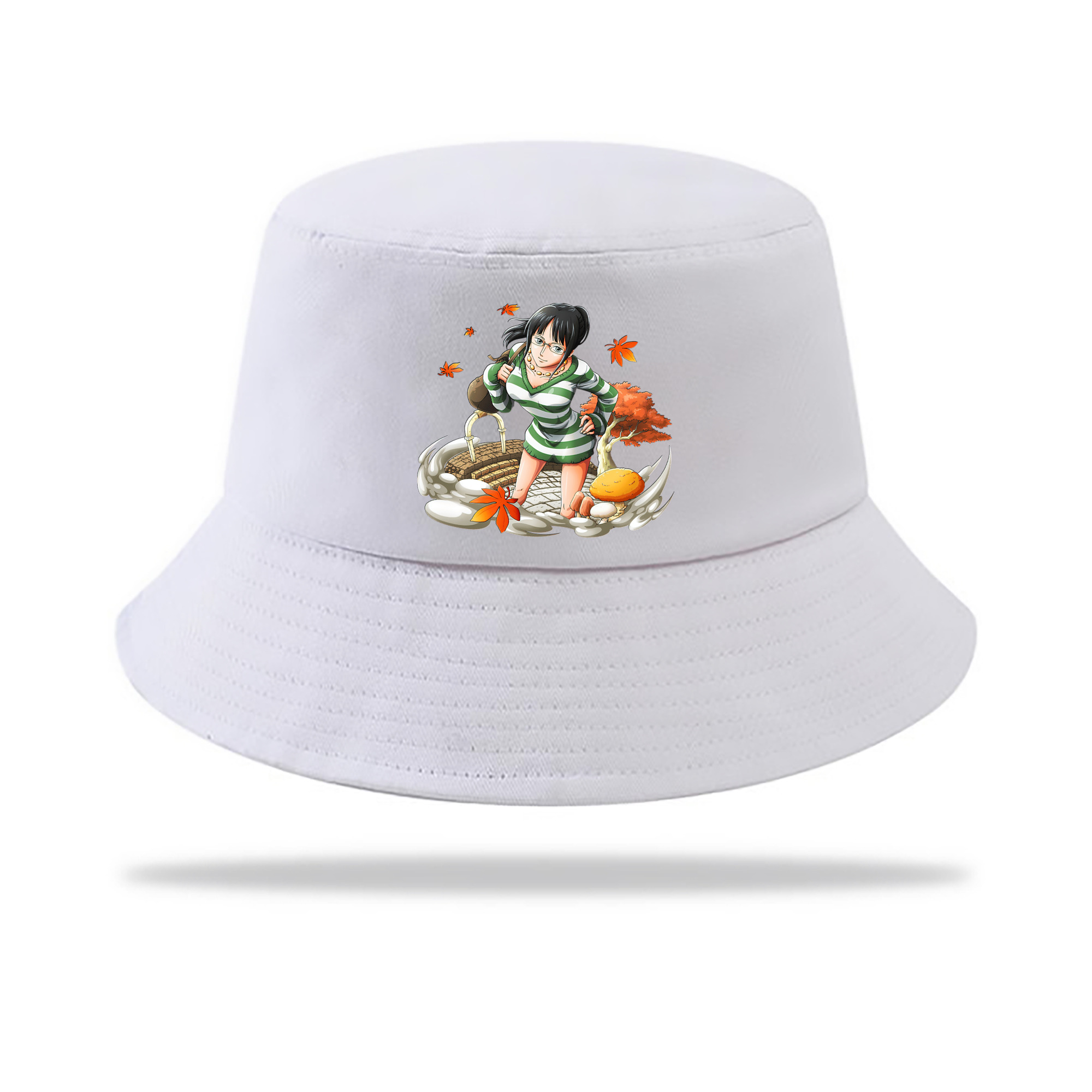 （画像用） ワンピース ニコ・ロビン ONE PIECE Nico Robin アウトドア日除けバケットハット