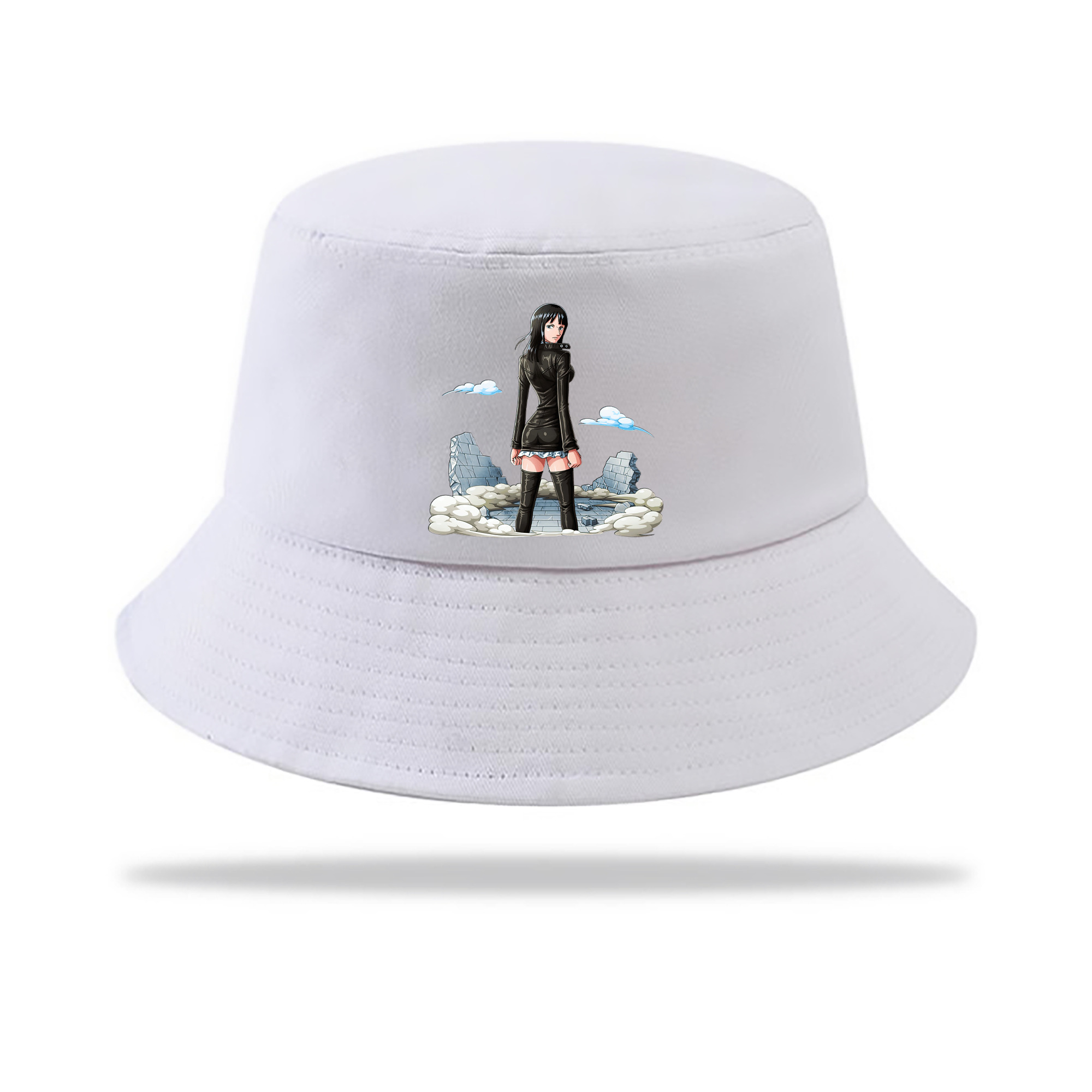 （画像用） ワンピース ニコ・ロビン ONE PIECE Nico Robin アウトドア日除けバケットハット
